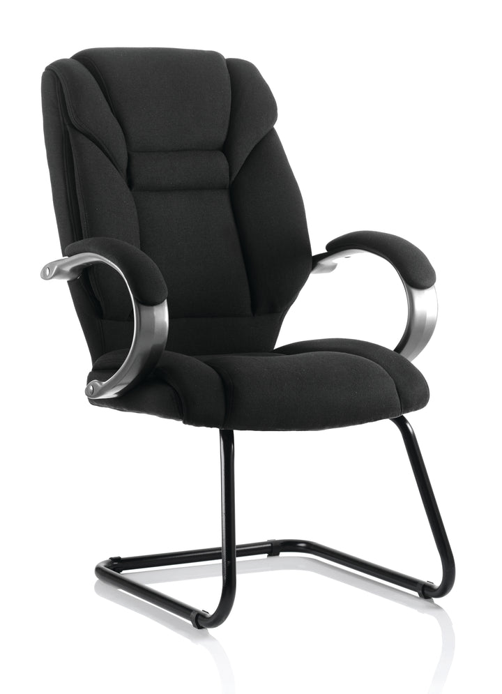Galloway High Back Cantilever Visitor Chair with Arms
