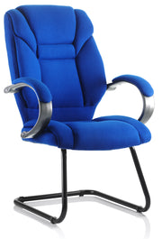 Galloway High Back Cantilever Visitor Chair with Arms