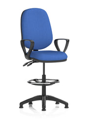 Eclipse Plus II Task Operator Office Chair with Hi Rise Draughtsman Kit (Part 1)