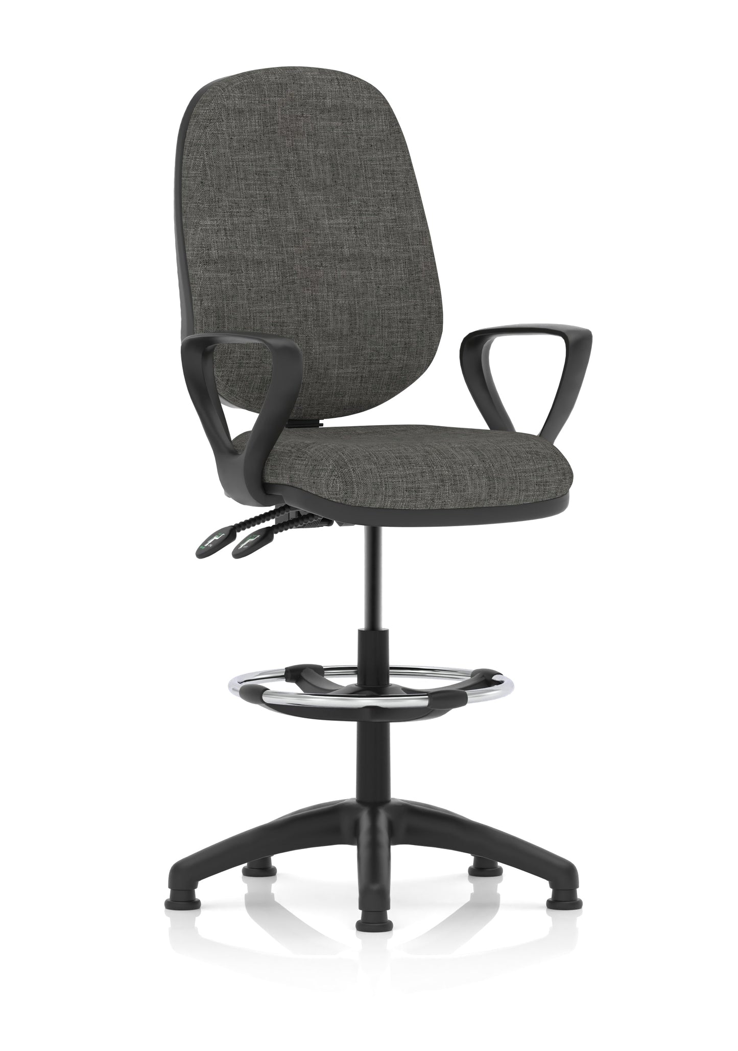 Eclipse Plus II Task Operator Office Chair with Hi Rise Draughtsman Kit