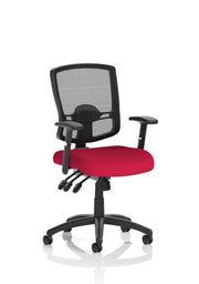 Portland III High Mesh Back Task Operator Office Chair with Arms
