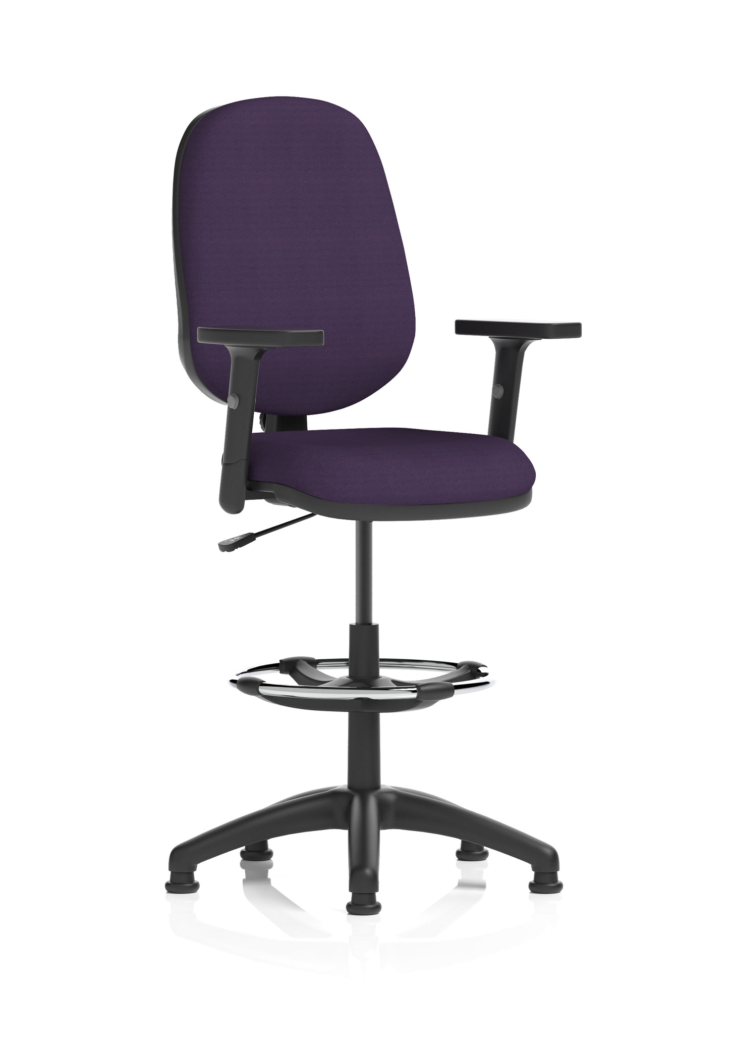 Eclipse Plus I Medium Back Task Operator Office Chair with Hi Rise Draughtsman Kit (Part 1)