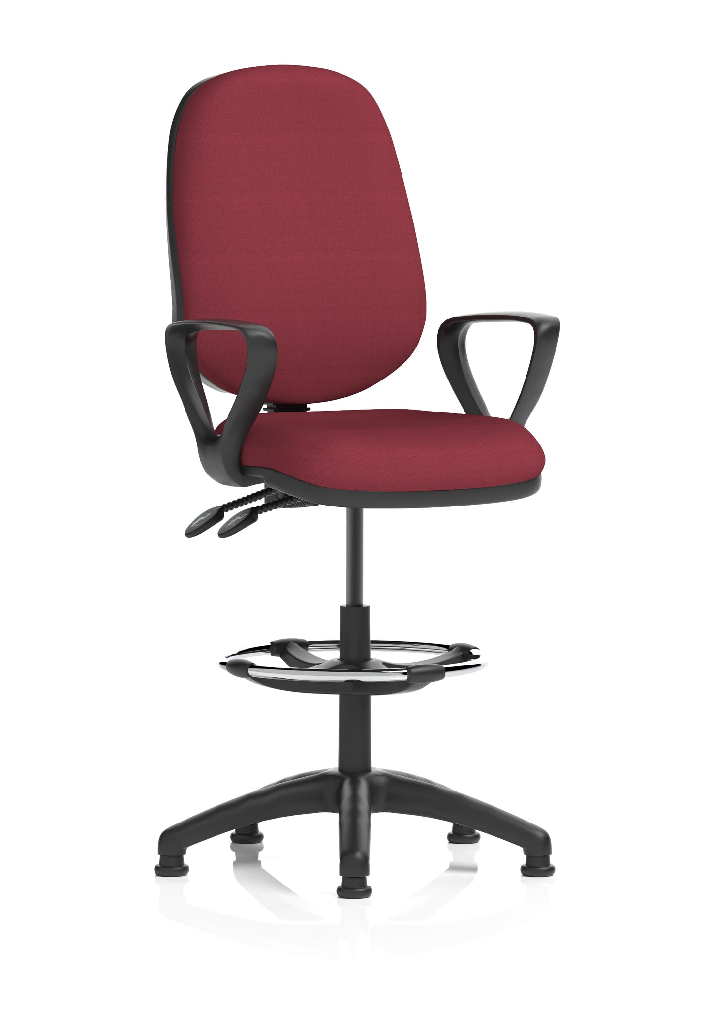 Eclipse Plus II Task Operator Office Chair with Hi Rise Draughtsman Kit (Part 1)