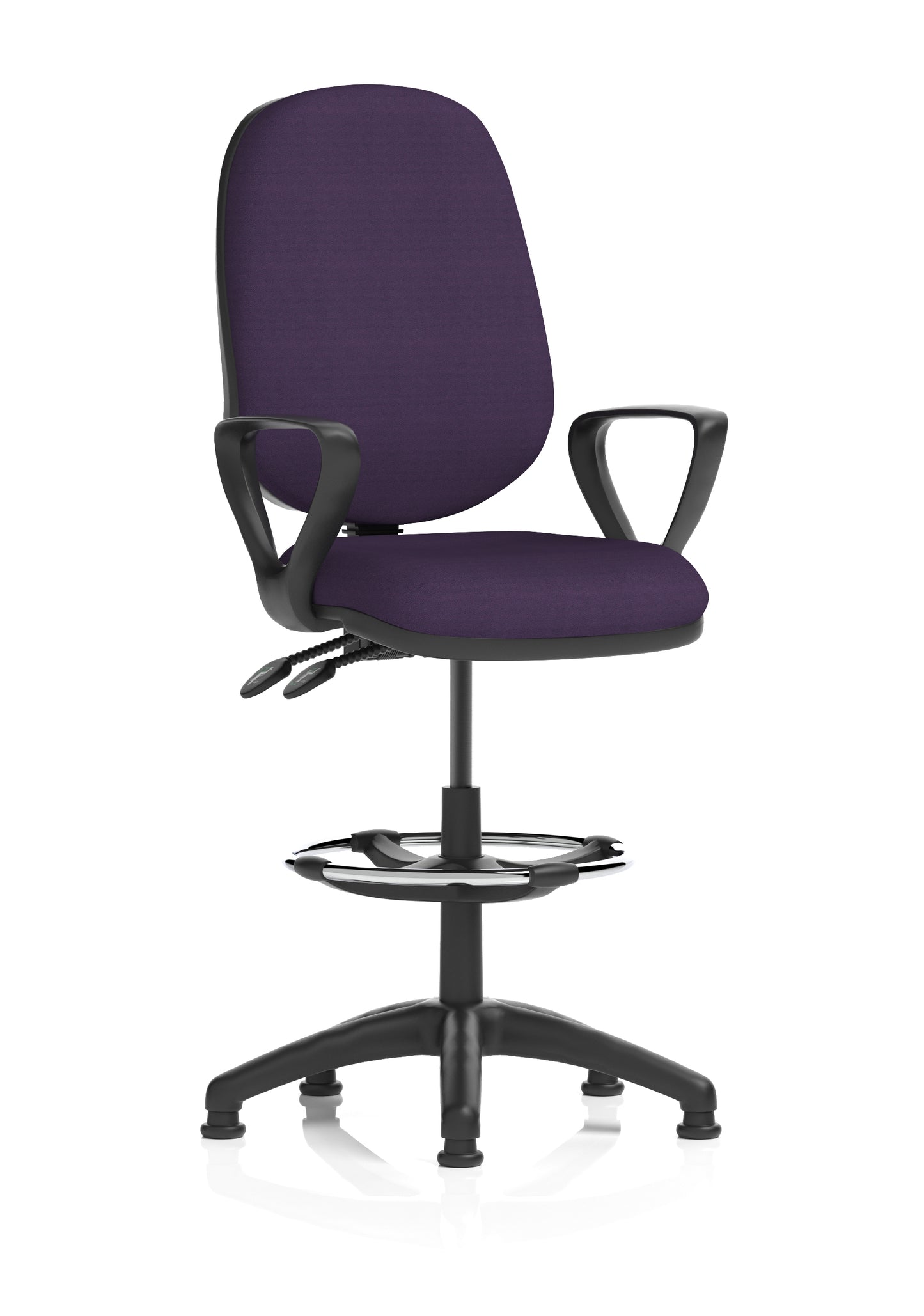 Eclipse Plus II Task Operator Office Chair with Hi Rise Draughtsman Kit (Part 1)