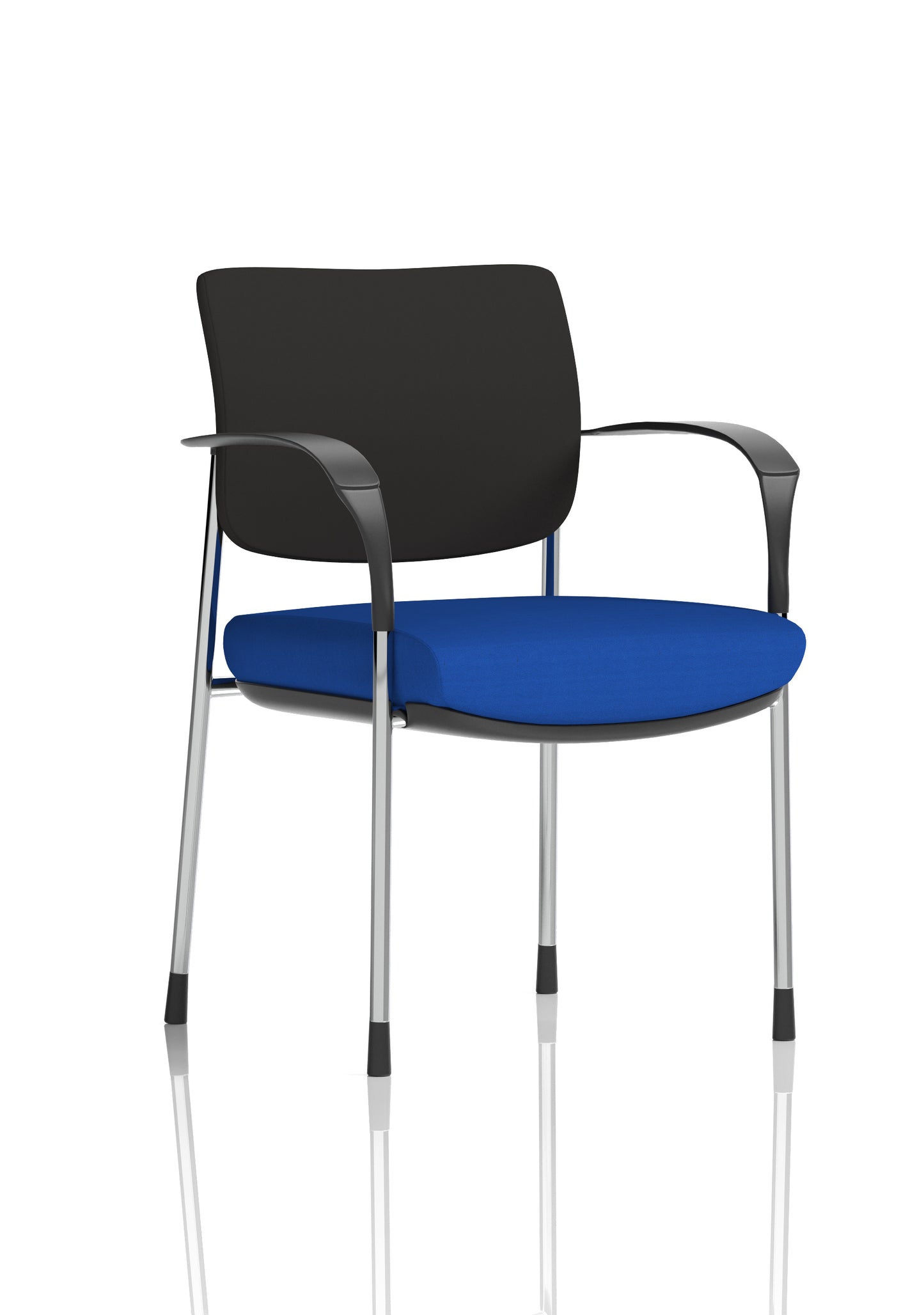 Brunswick Deluxe Medium Back Stacking Visitor Office Chair with Arms (Part 1)