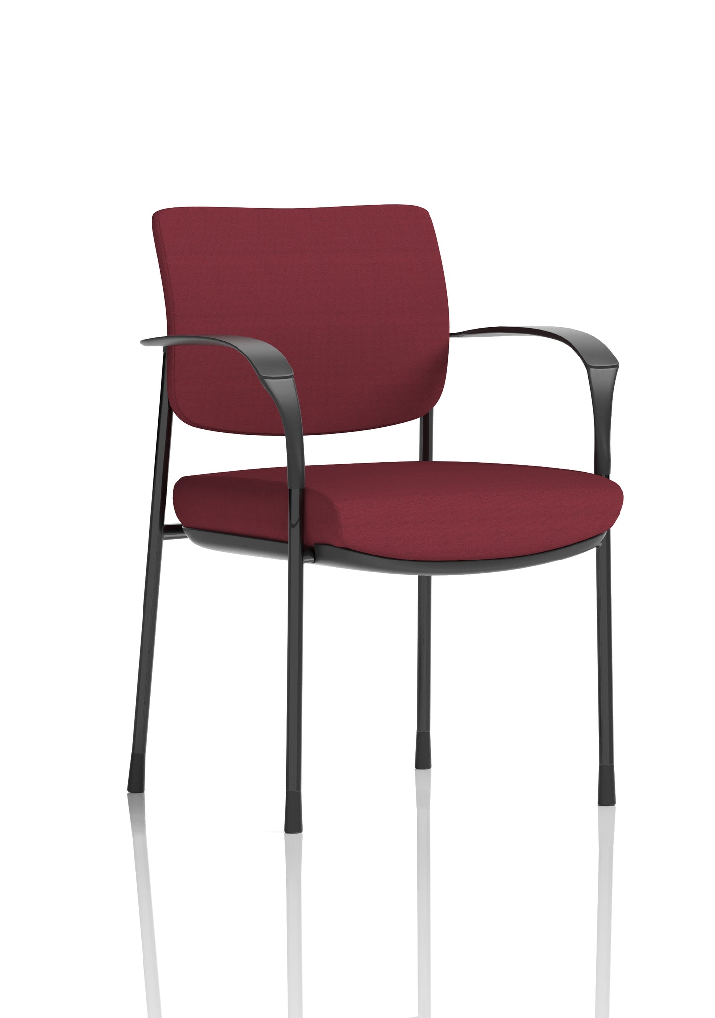 Brunswick Deluxe Medium Back Stacking Visitor Office Chair with Arms (Part 1)