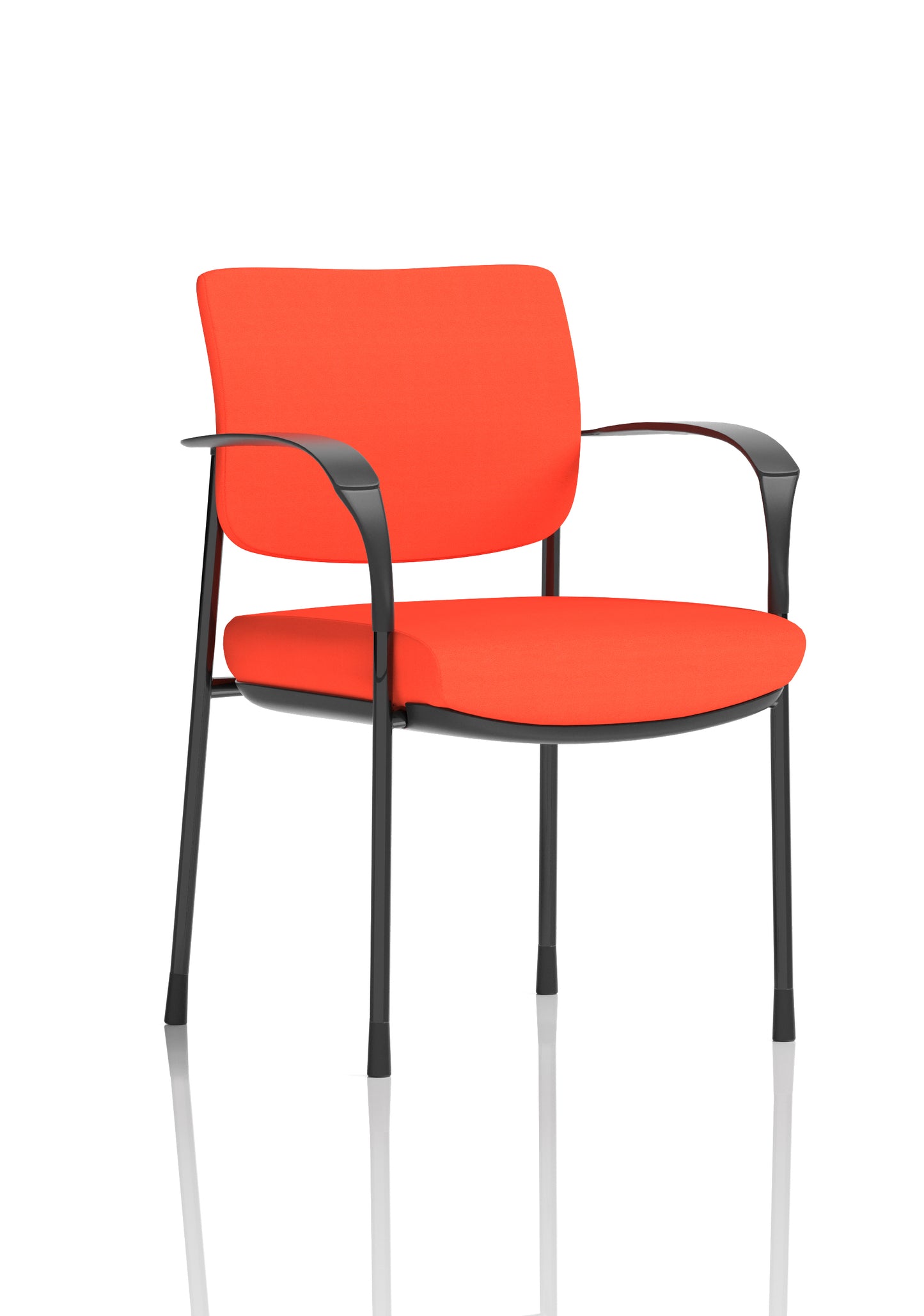 Brunswick Deluxe Medium Back Stacking Visitor Office Chair with Arms (Part 1)
