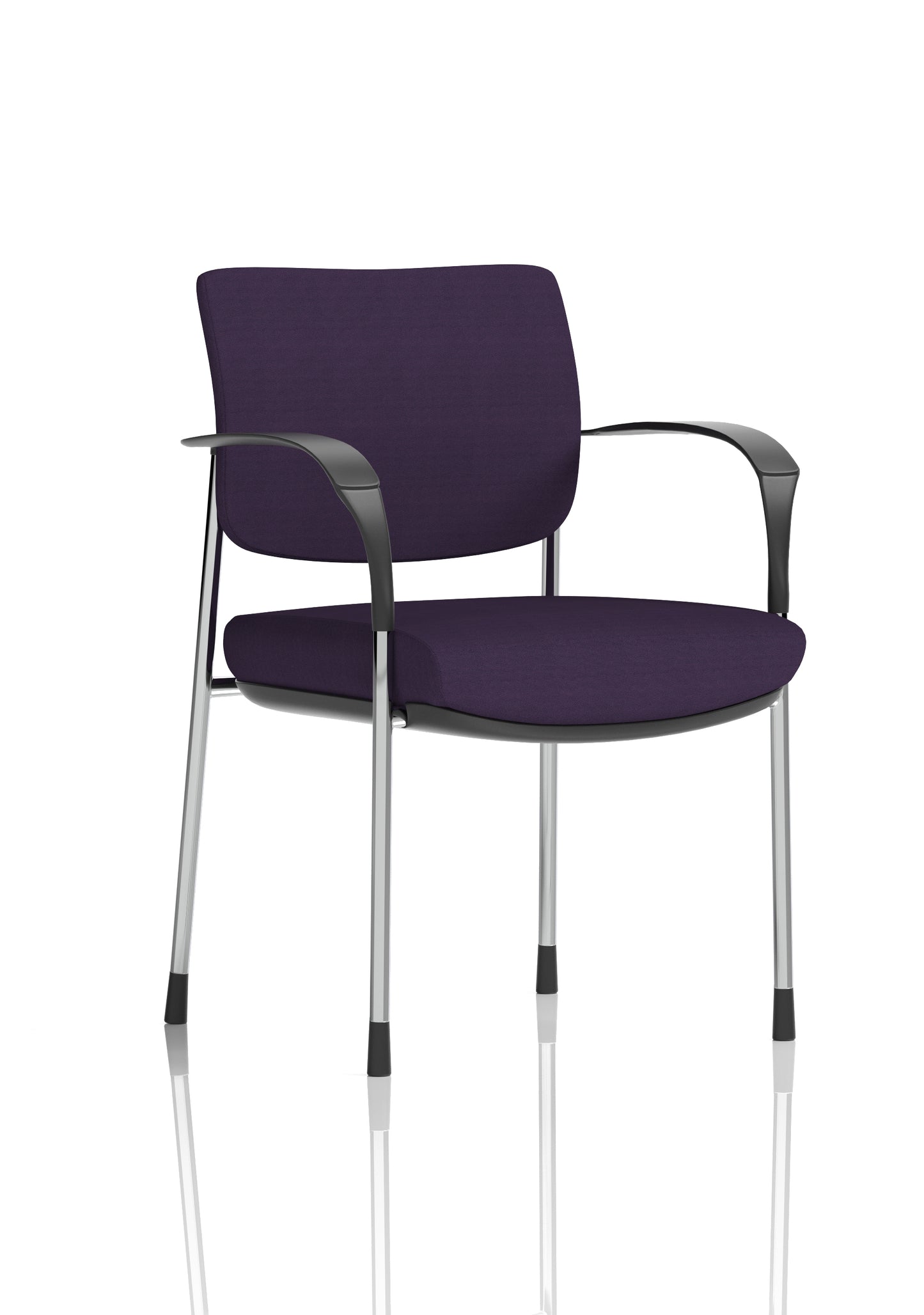 Brunswick Deluxe Medium Back Stacking Visitor Office Chair with Arms (Part 1)