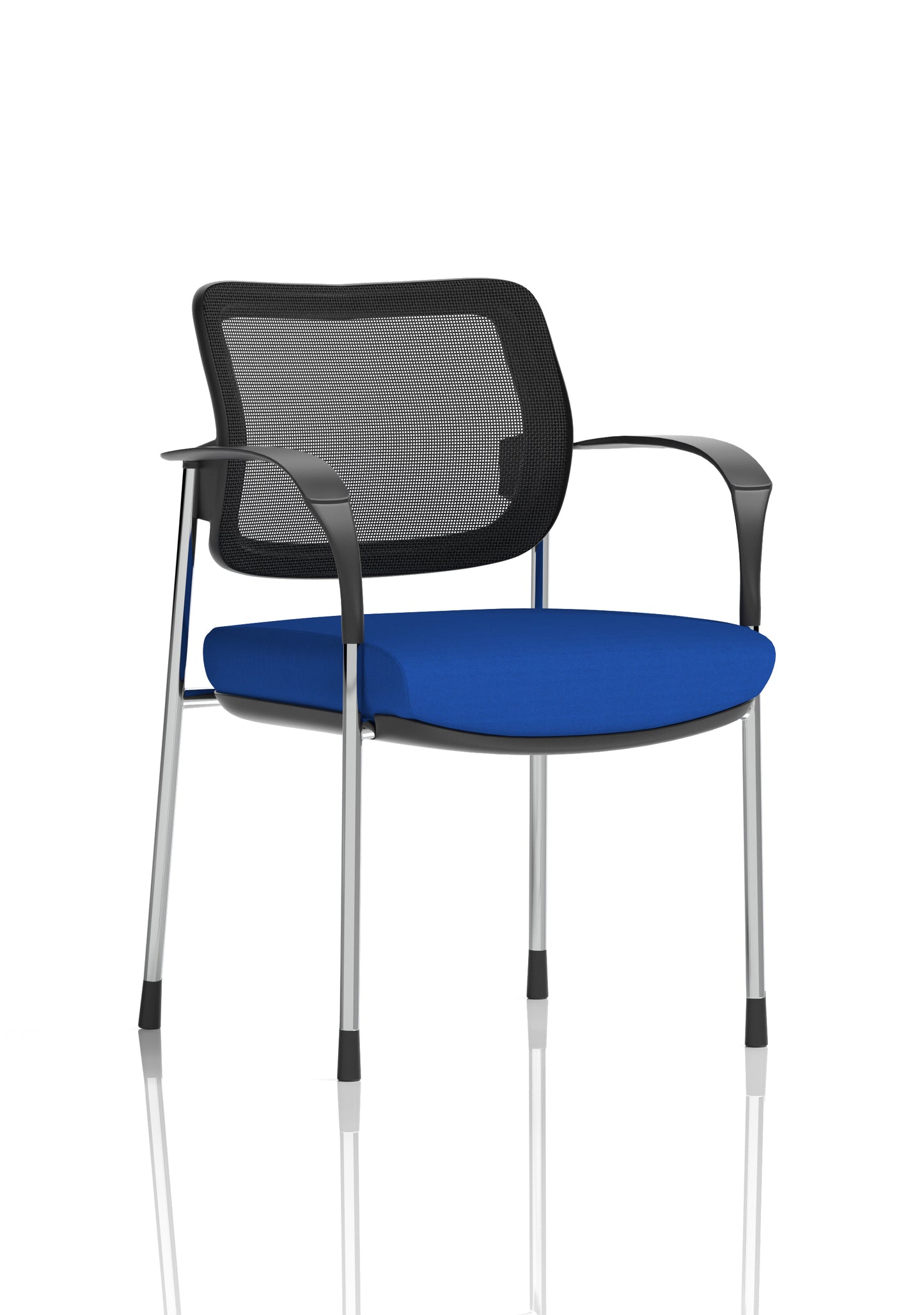 Brunswick Deluxe Medium Back Stacking Visitor Office Chair with Arms (Part 1)