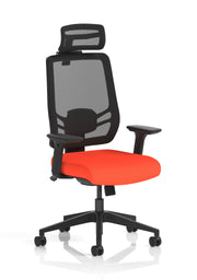 Ergo Twist High Mesh Back Ergonomic Task Operator Office Chair with Arms