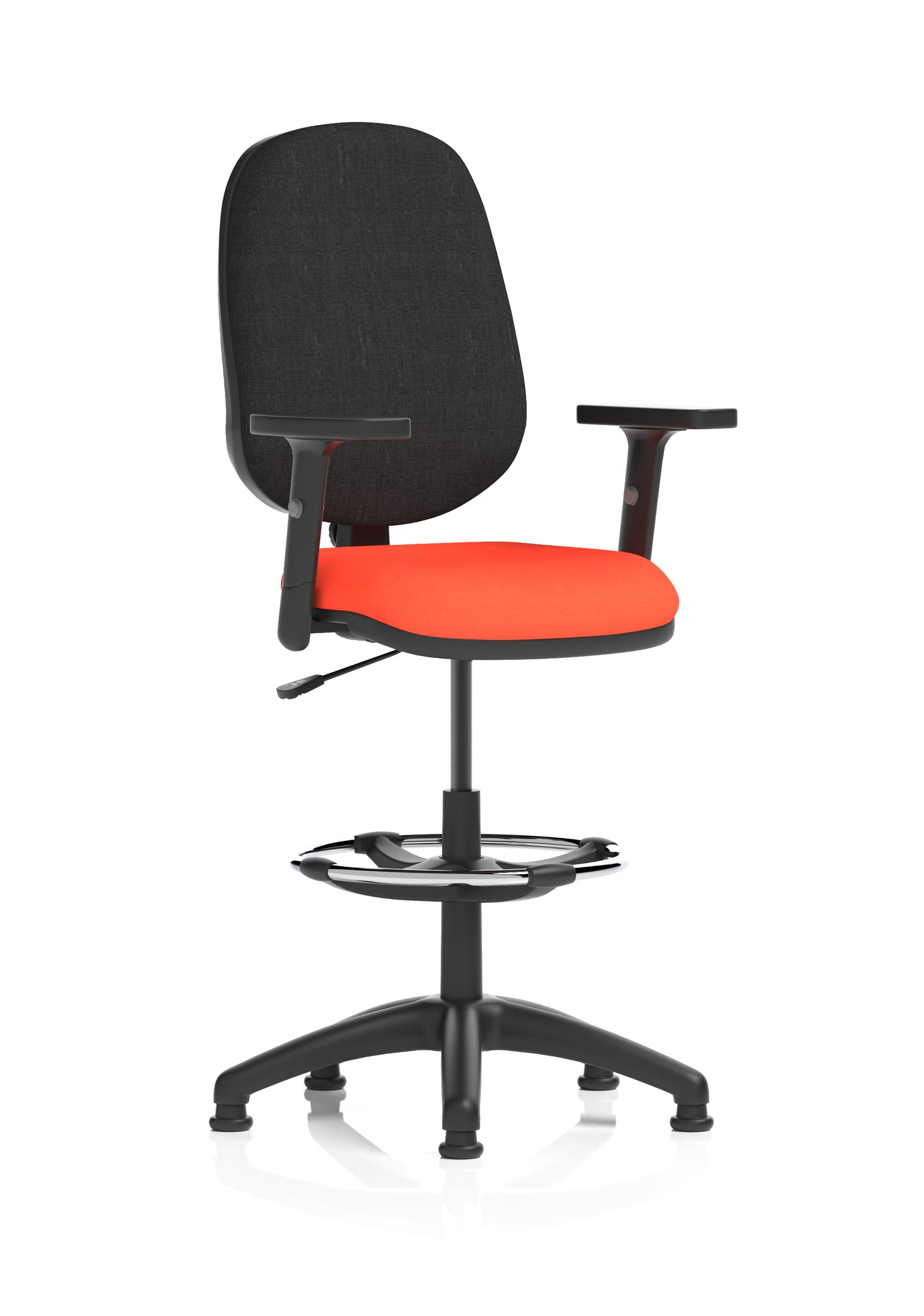 Eclipse Plus I Medium Back Task Operator Office Chair with Hi Rise Draughtsman Kit (Part 1)