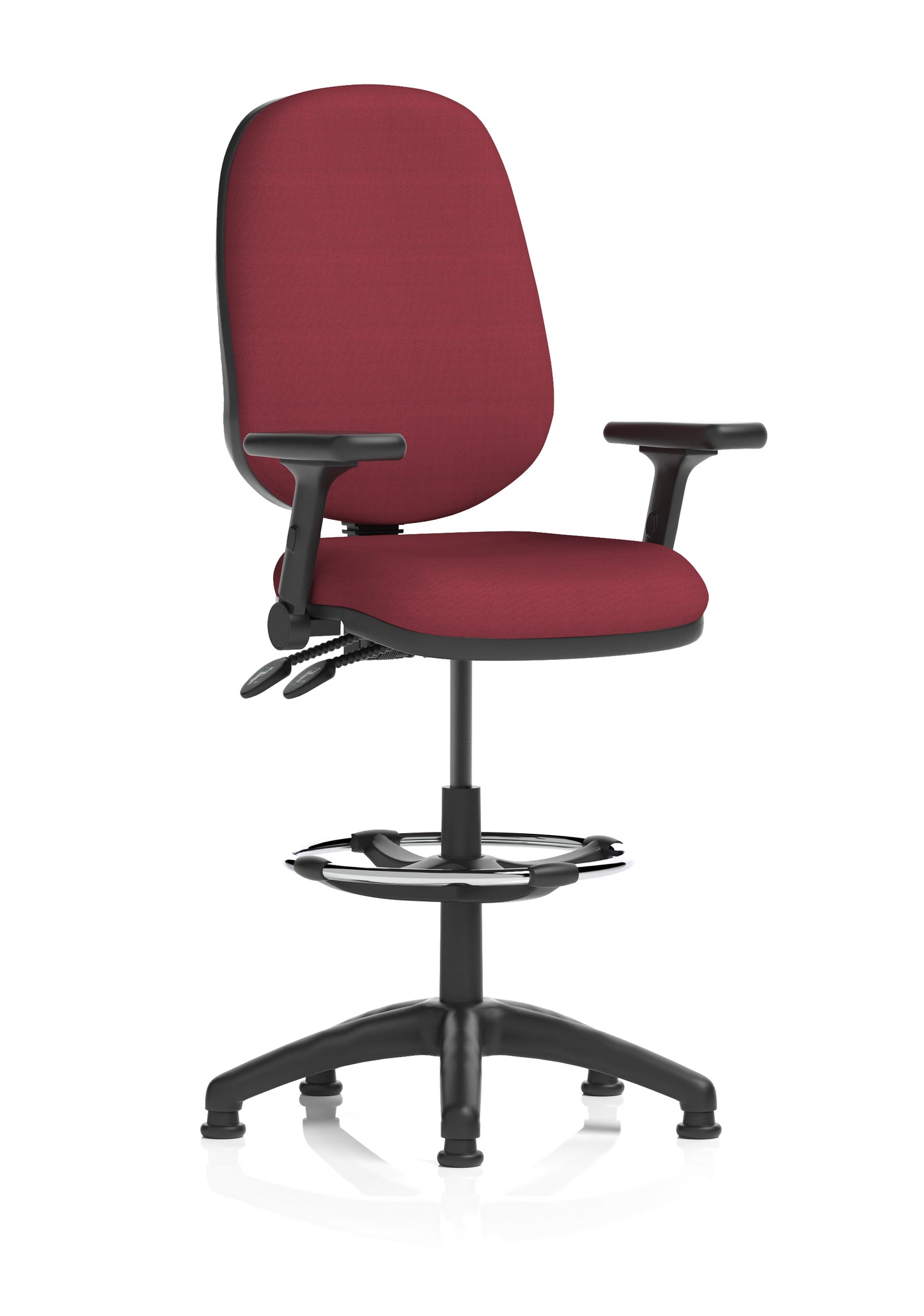 Eclipse Plus II Task Operator Office Chair with Hi Rise Draughtsman Kit (Part 1)