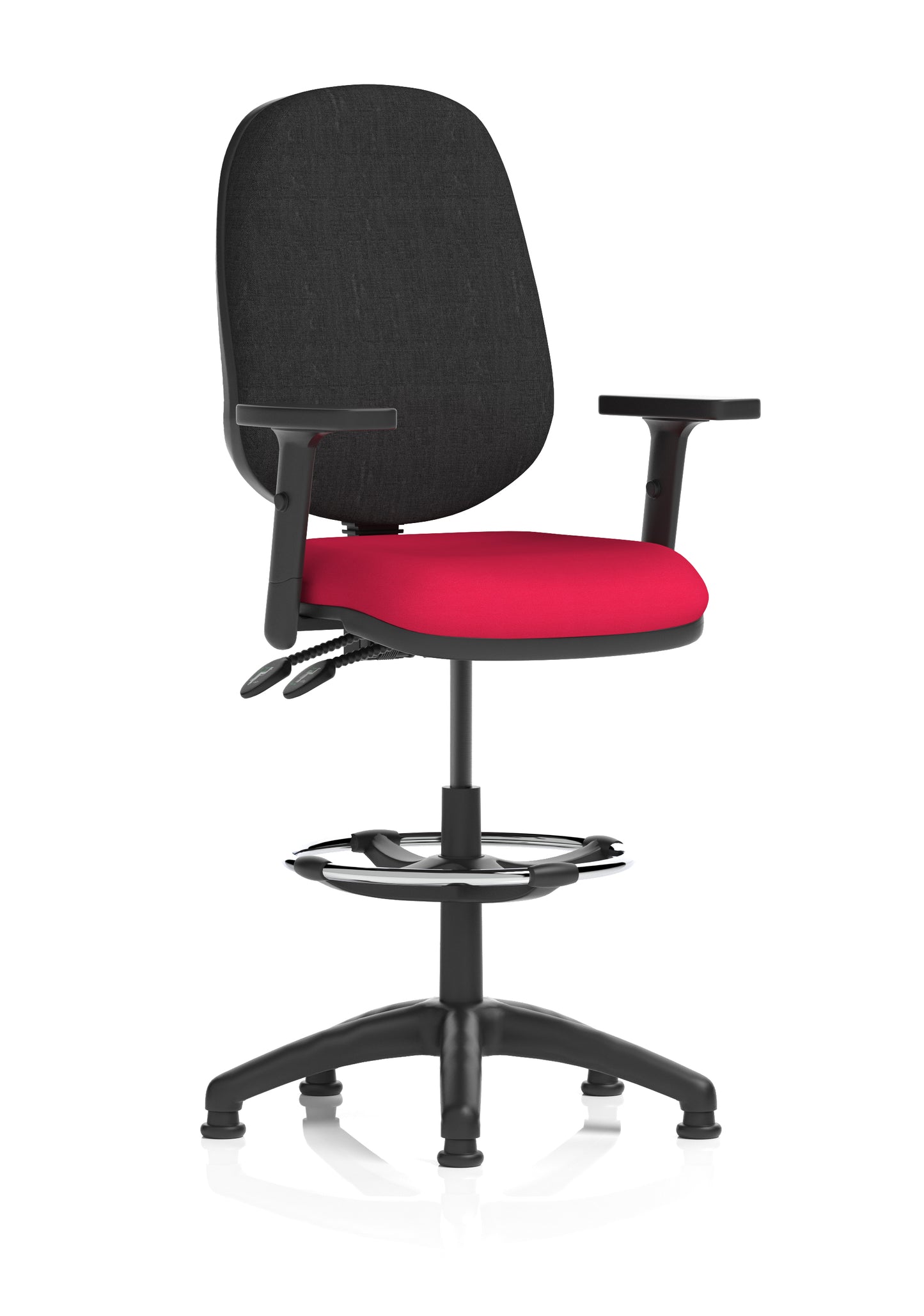 Eclipse Plus II Task Operator Office Chair with Hi Rise Draughtsman Kit (Part 1)