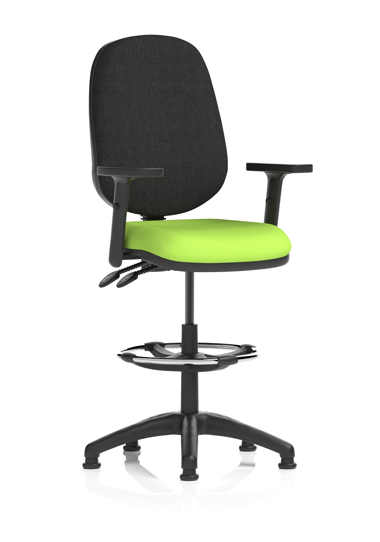 Eclipse Plus II Task Operator Office Chair with Hi Rise Draughtsman Kit (Part 1)