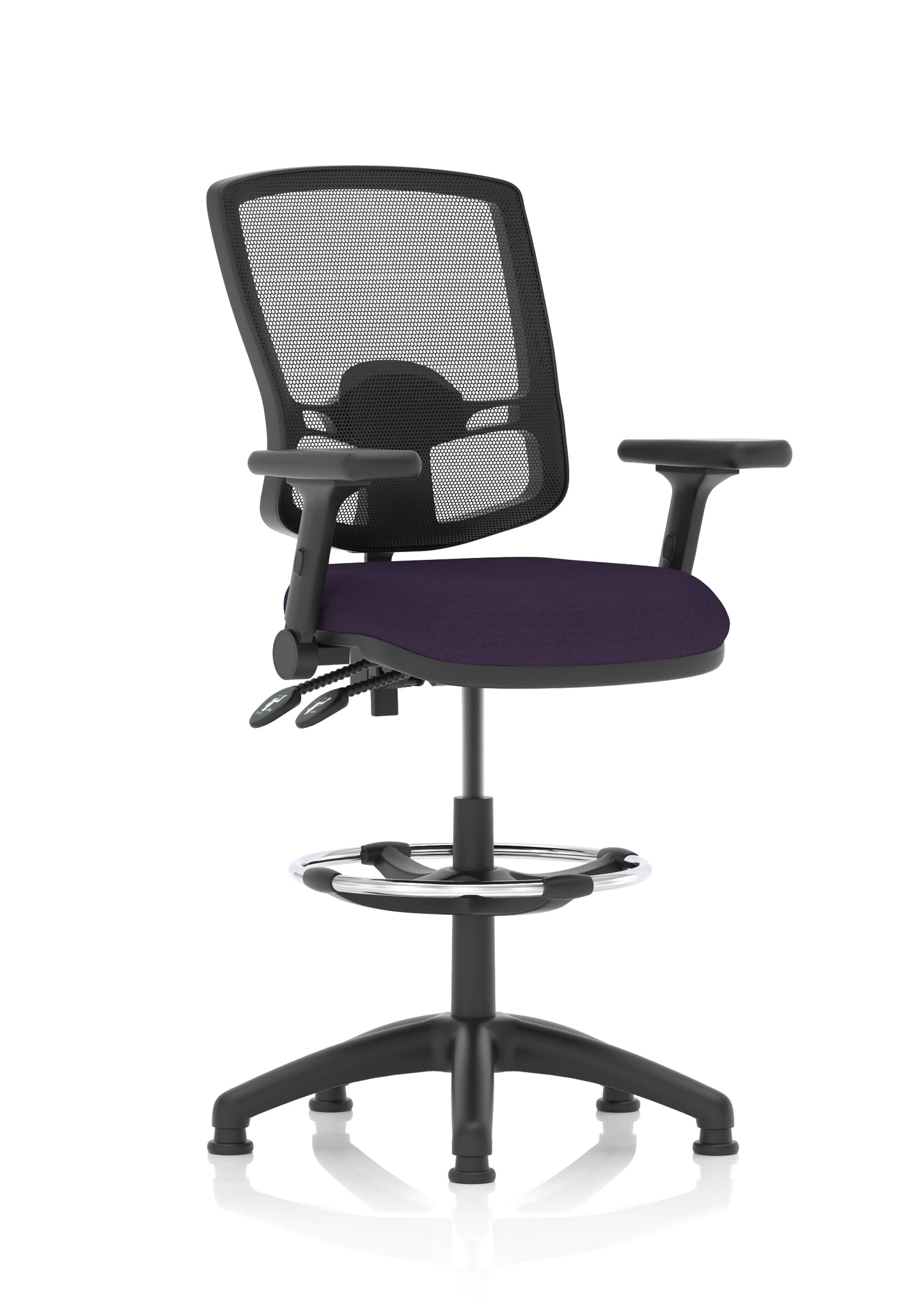 Eclipse Plus II Deluxe Mesh Back Task Operator Office Chair (Part 1)