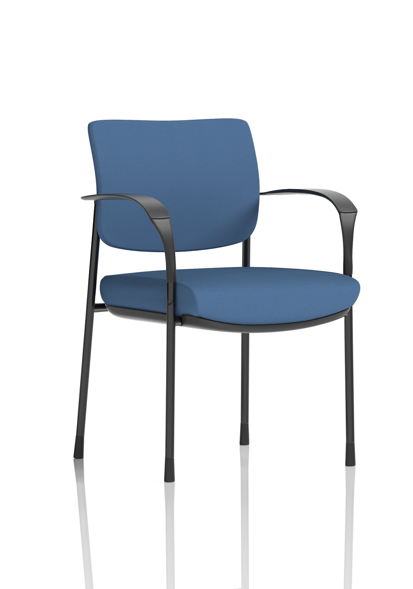 Brunswick Deluxe Medium Back Stacking Visitor Office Chair with Arms (Part 1)