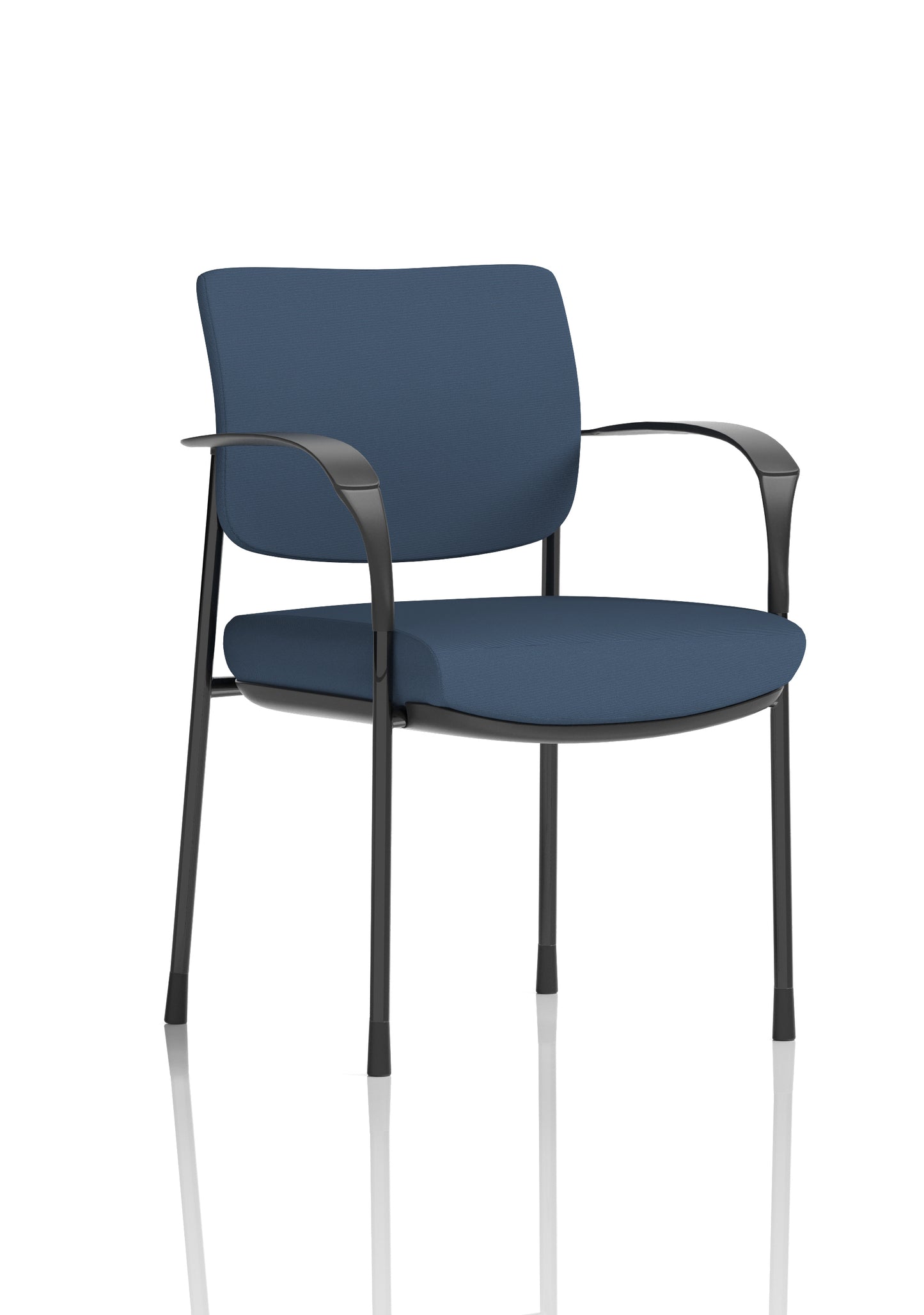 Brunswick Deluxe Medium Back Stacking Visitor Office Chair with Arms (Part 1)