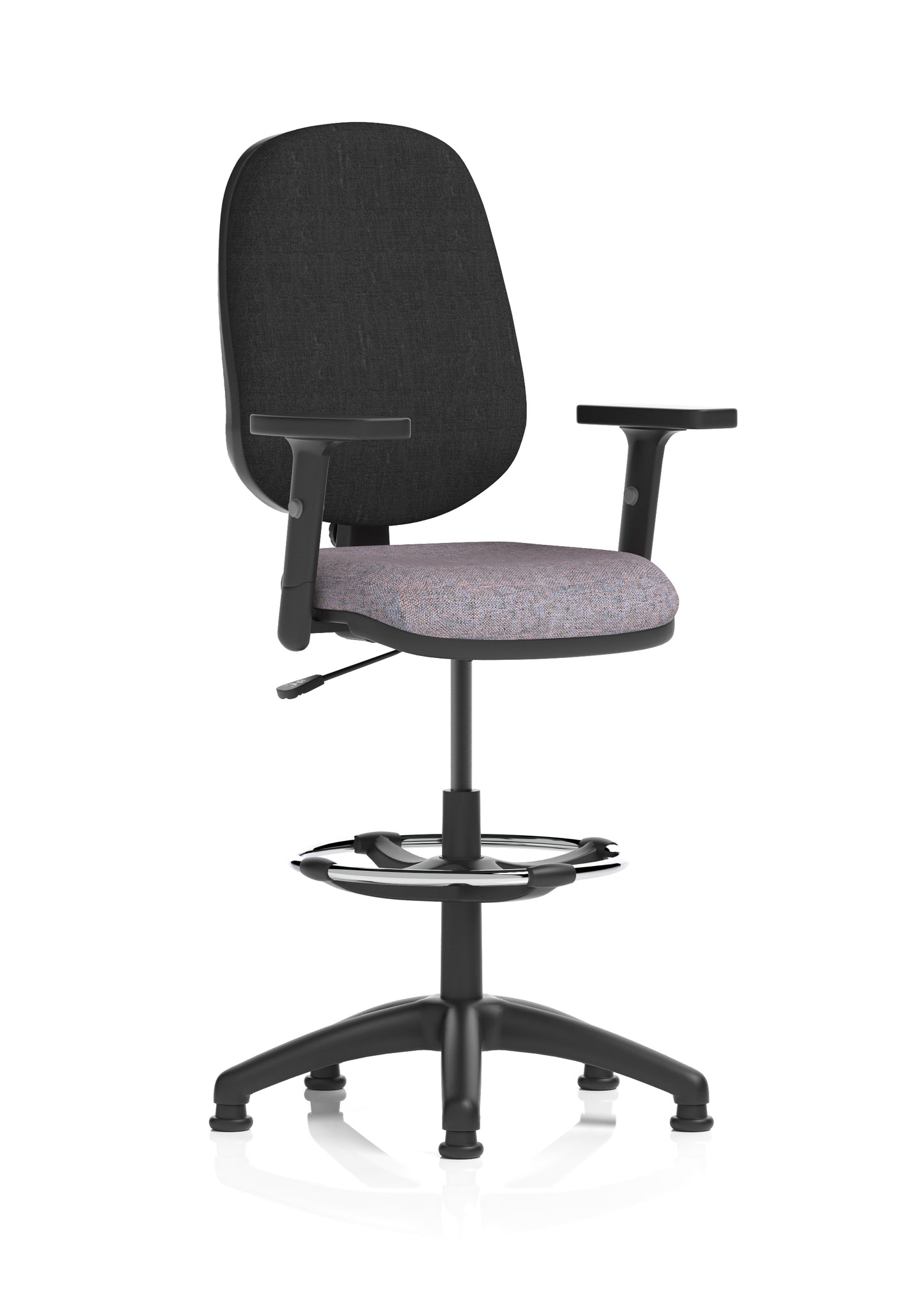 Eclipse Plus I Medium Back Task Operator Office Chair with Hi Rise Draughtsman Kit (Part 1)
