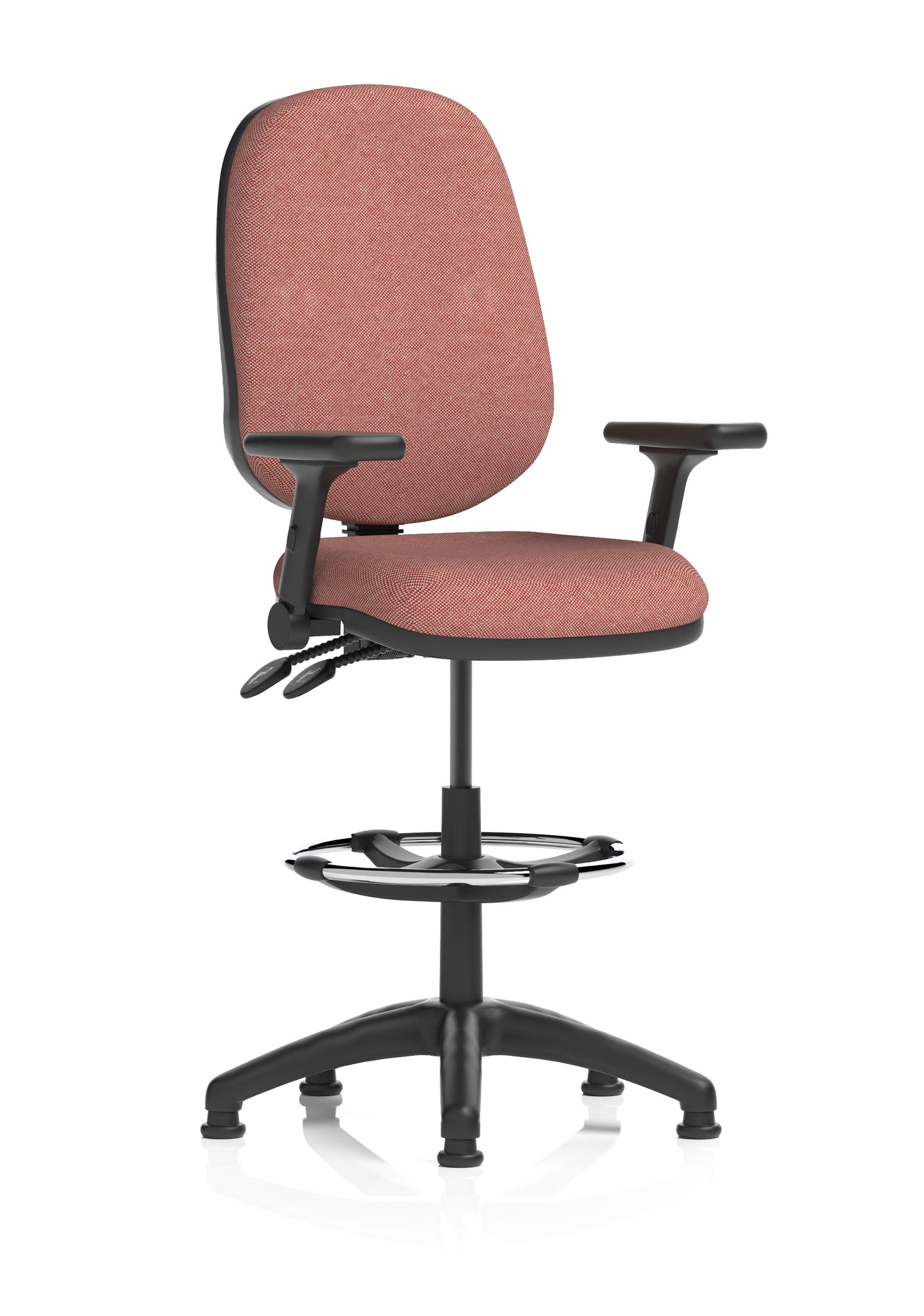 Eclipse Plus II Task Operator Office Chair with Hi Rise Draughtsman Kit (Part 2)