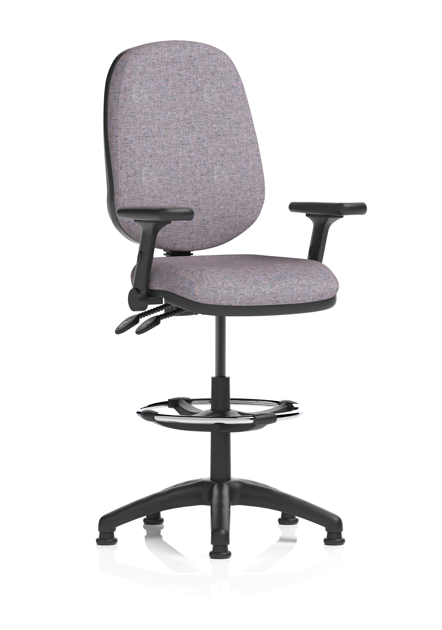Eclipse Plus II Task Operator Office Chair with Hi Rise Draughtsman Kit (Part 2)