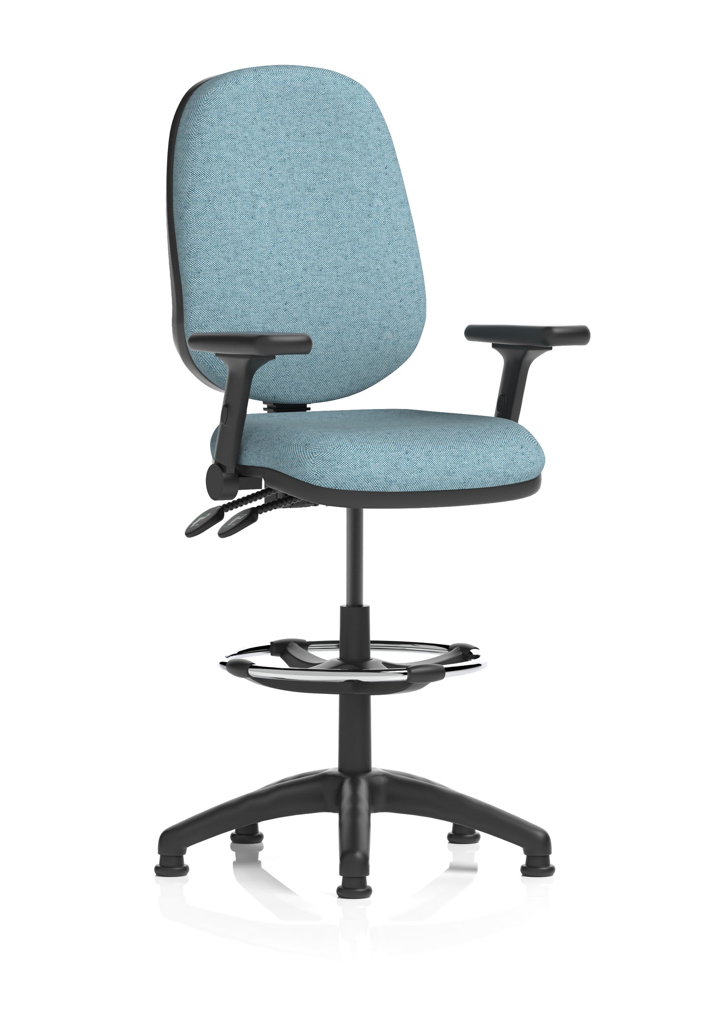 Eclipse Plus II Task Operator Office Chair with Hi Rise Draughtsman Kit (Part 2)