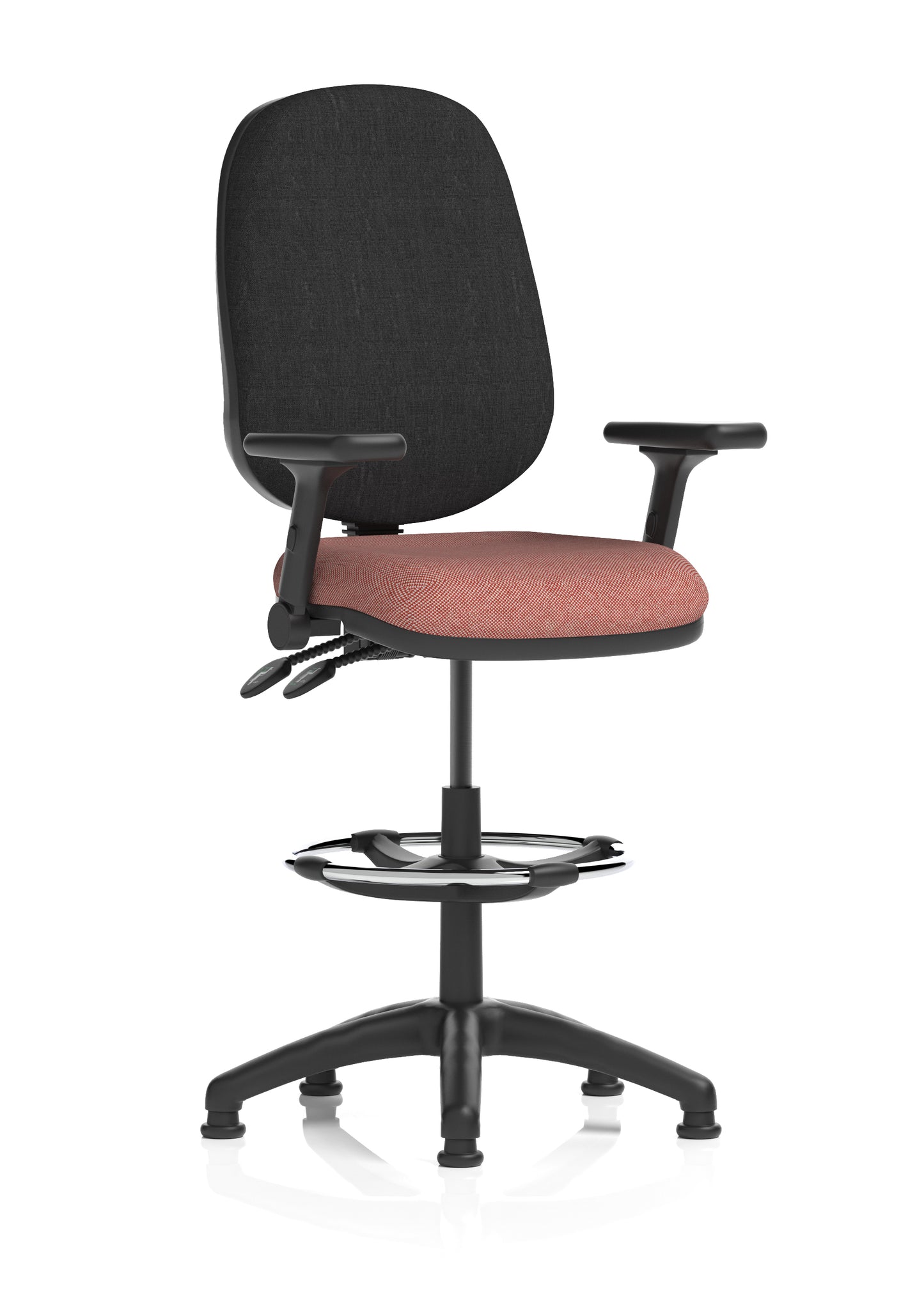 Eclipse Plus II Task Operator Office Chair with Hi Rise Draughtsman Kit (Part 2)