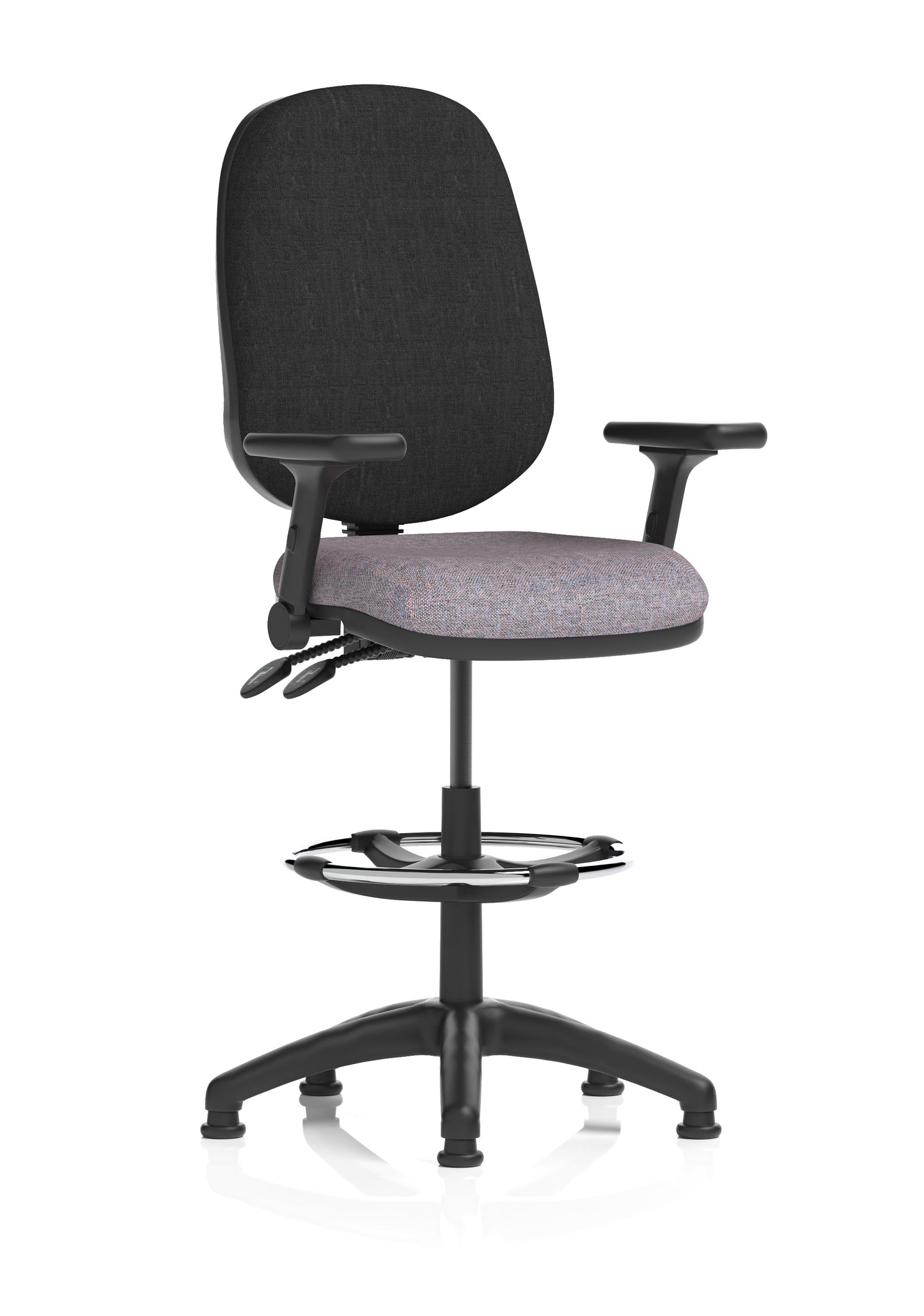 Eclipse Plus II Task Operator Office Chair with Hi Rise Draughtsman Kit (Part 2)