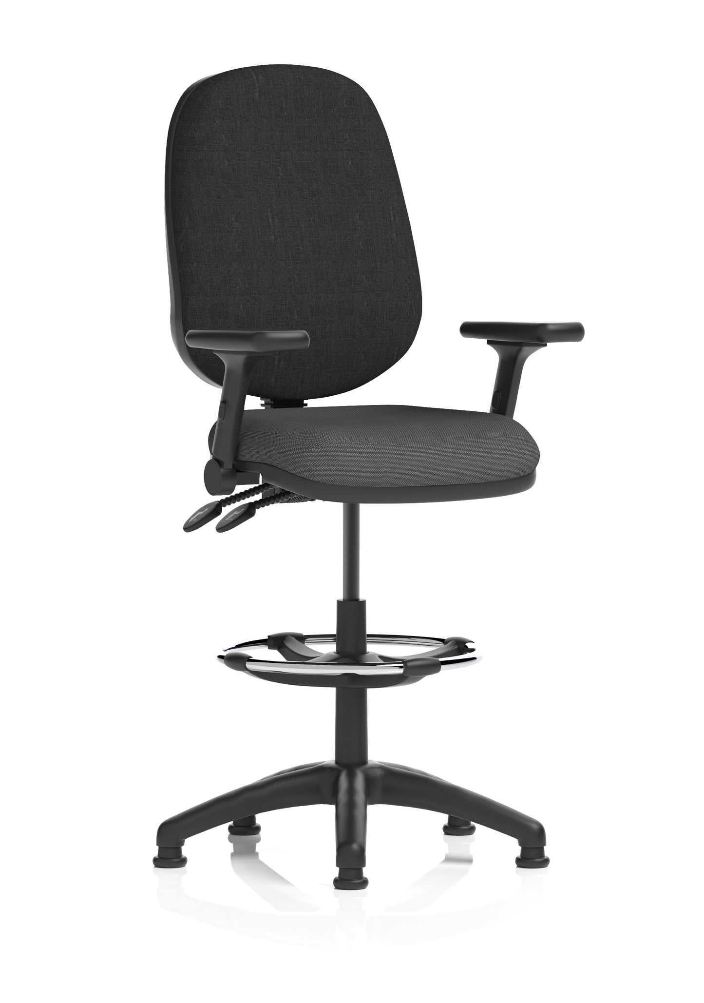 Eclipse Plus II Task Operator Office Chair with Hi Rise Draughtsman Kit (Part 2)