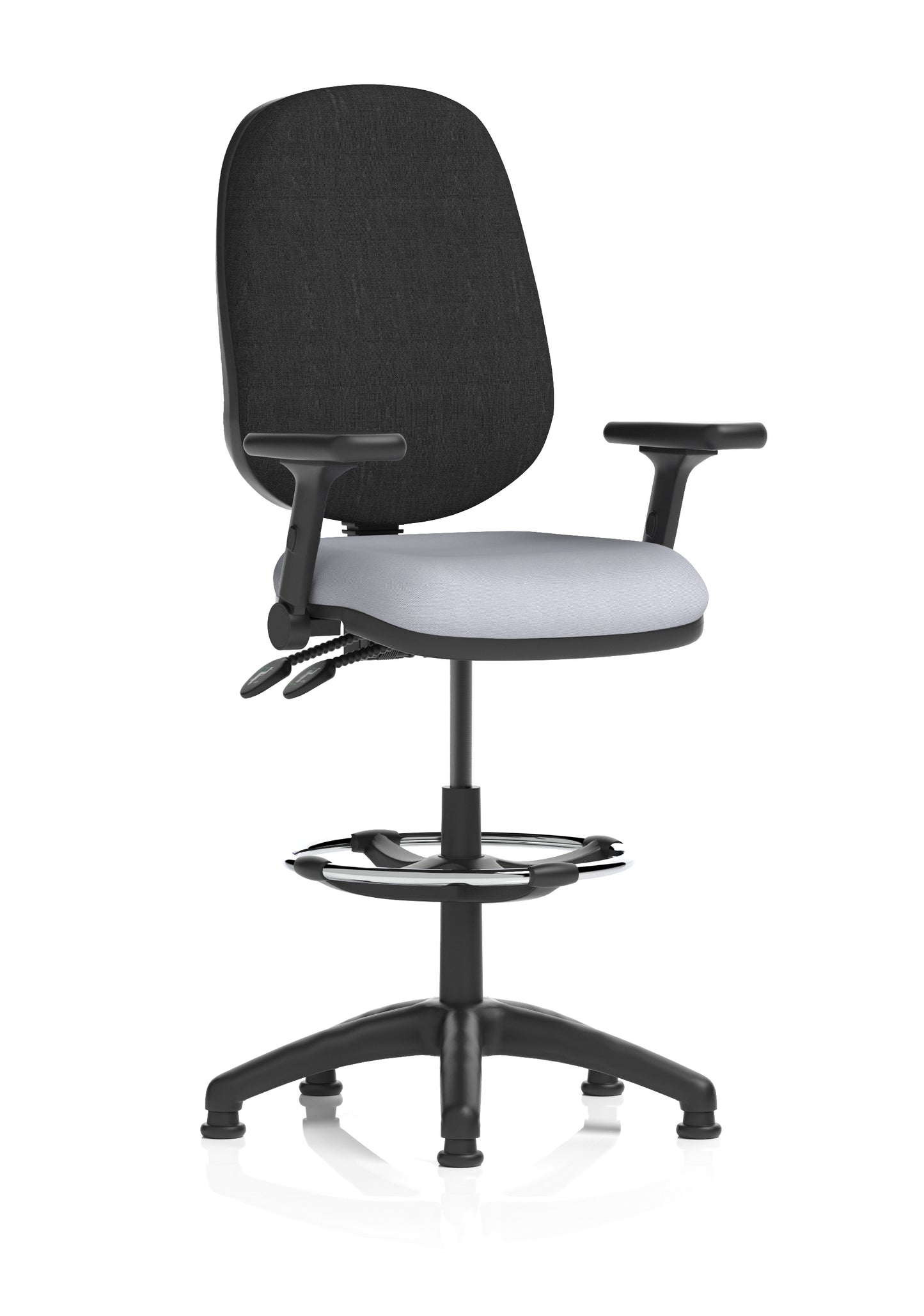 Eclipse Plus II Task Operator Office Chair with Hi Rise Draughtsman Kit (Part 2)