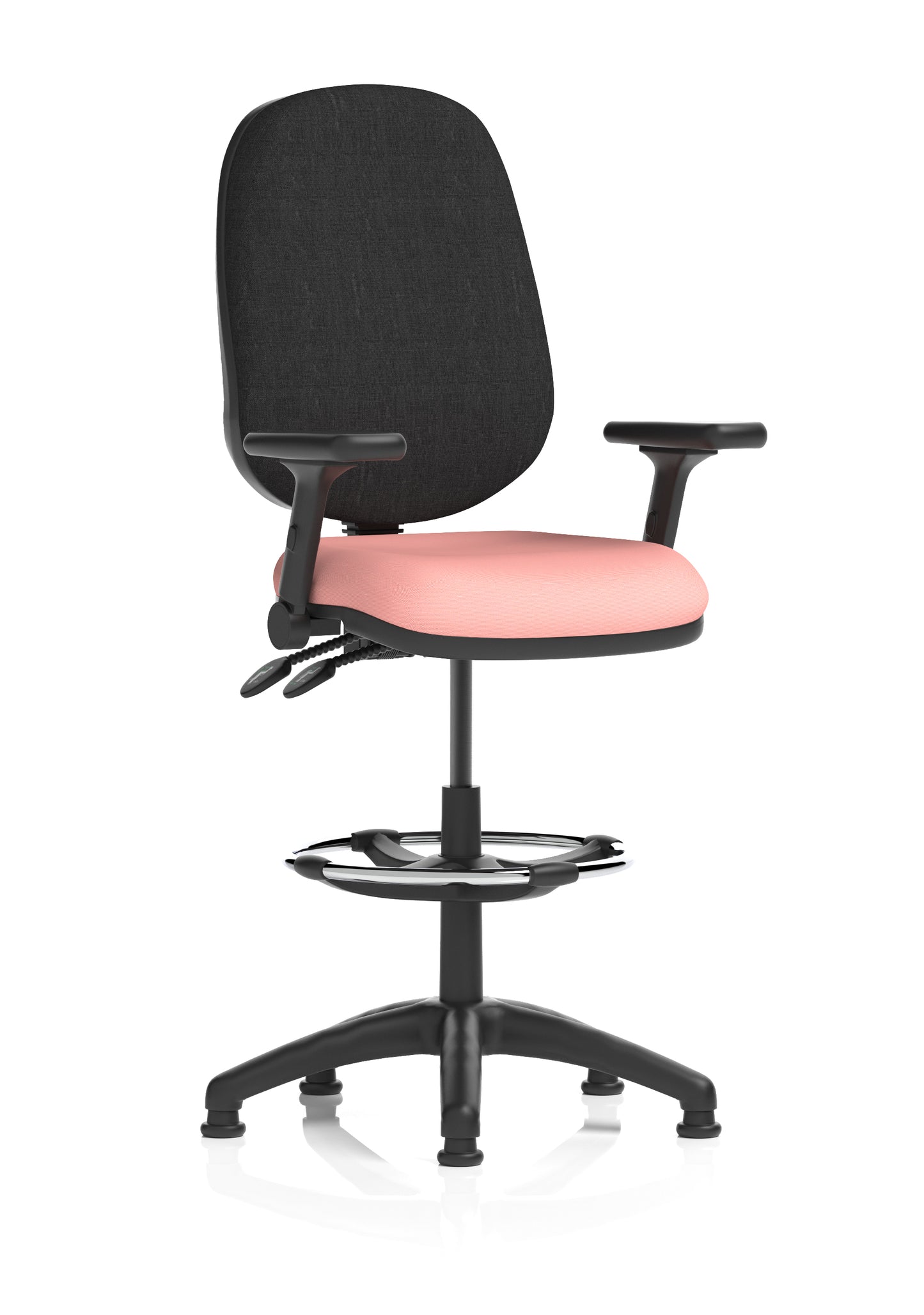 Eclipse Plus II Task Operator Office Chair with Hi Rise Draughtsman Kit (Part 2)