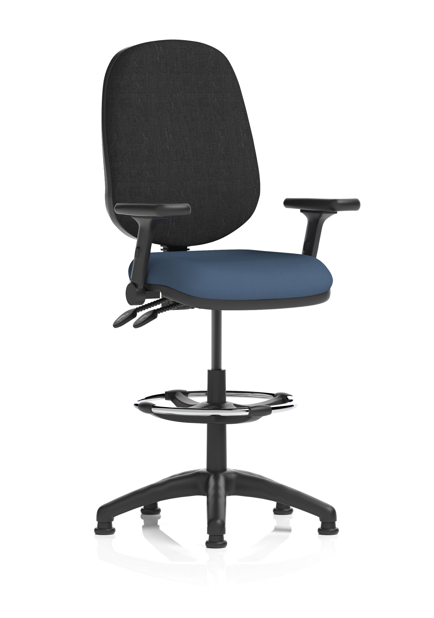 Eclipse Plus II Task Operator Office Chair with Hi Rise Draughtsman Kit (Part 2)