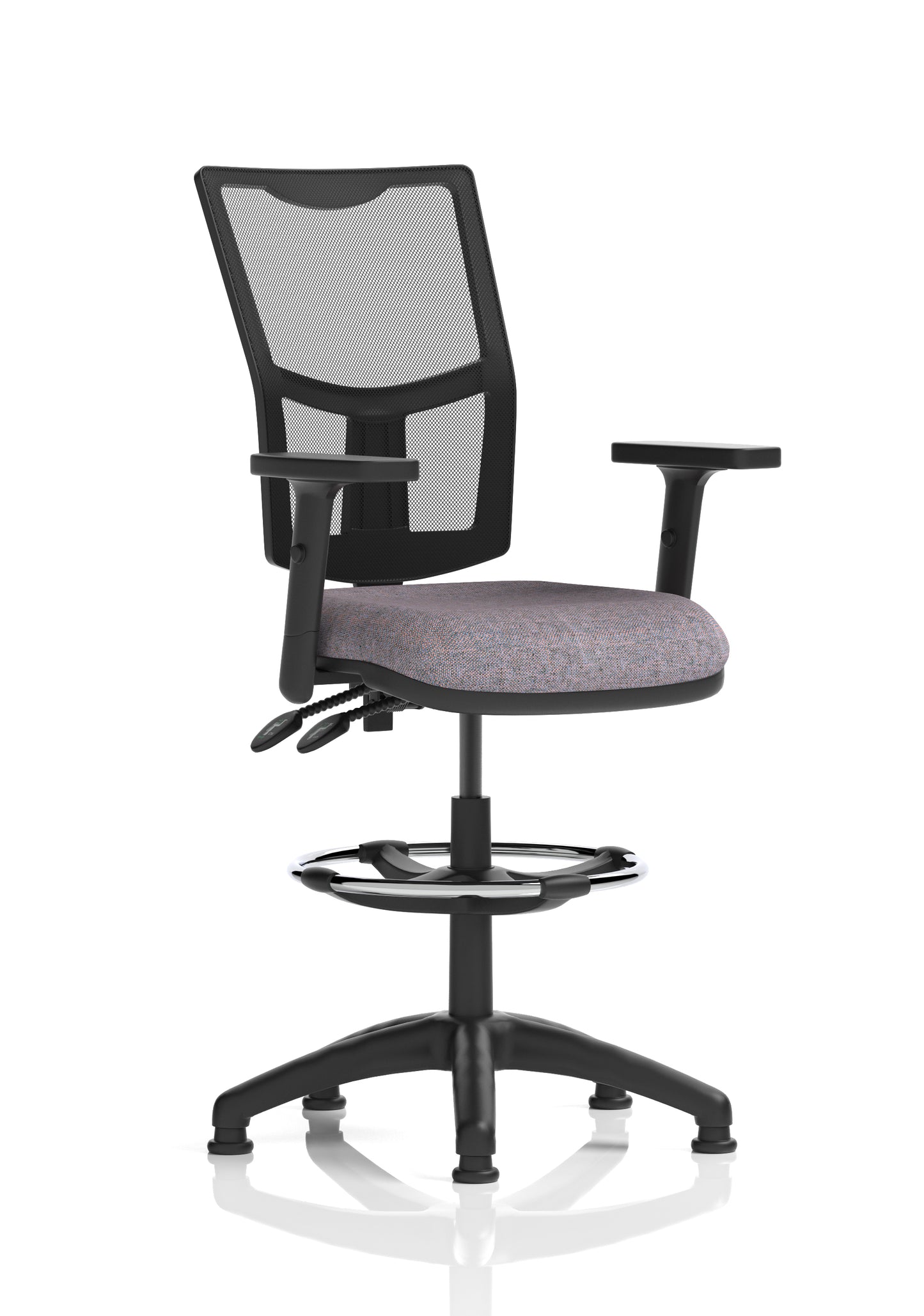 Eclipse Plus II Medium Mesh Back Task Operator Office Chair (Part 2)