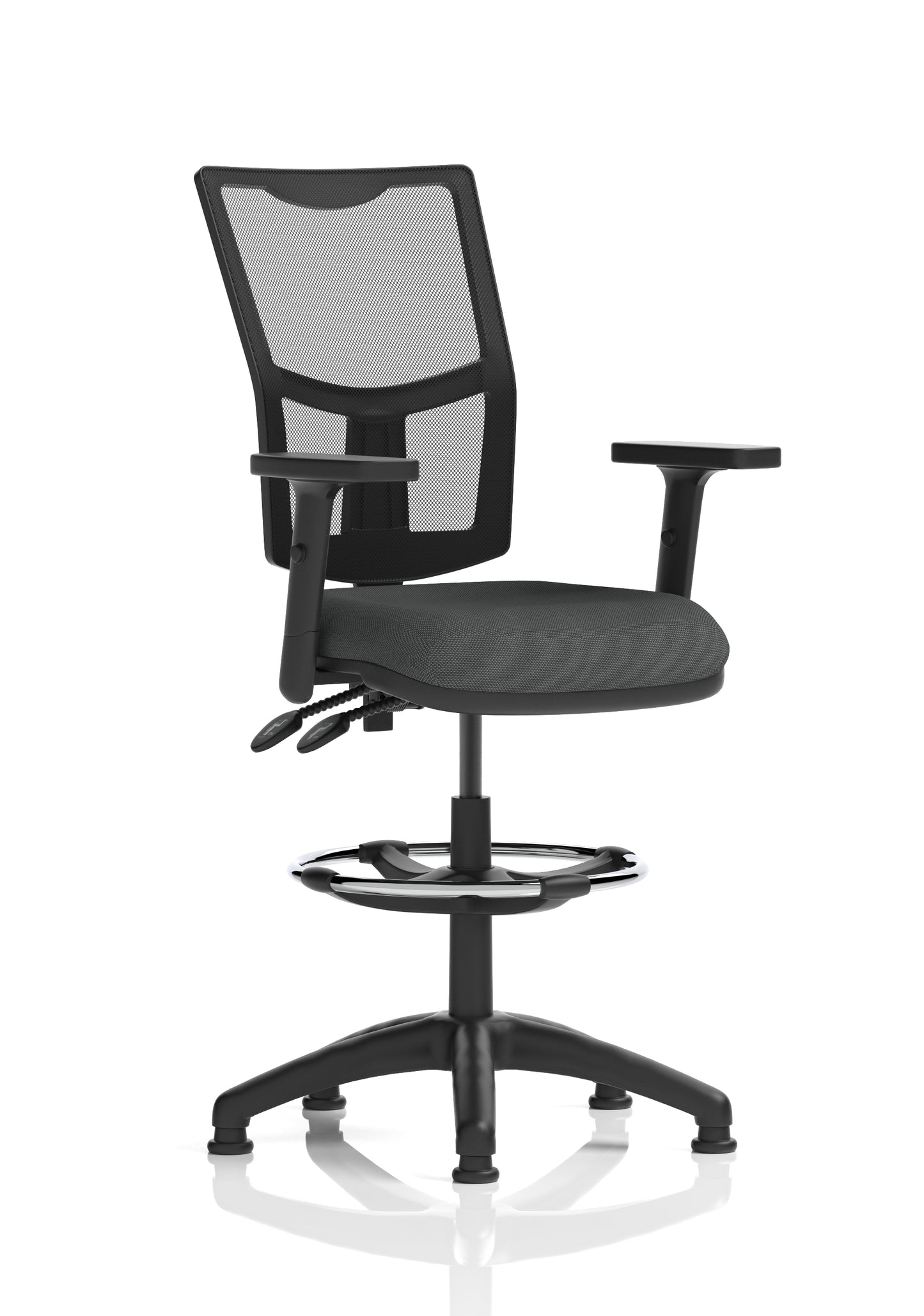 Eclipse Plus II Medium Mesh Back Task Operator Office Chair (Part 2)