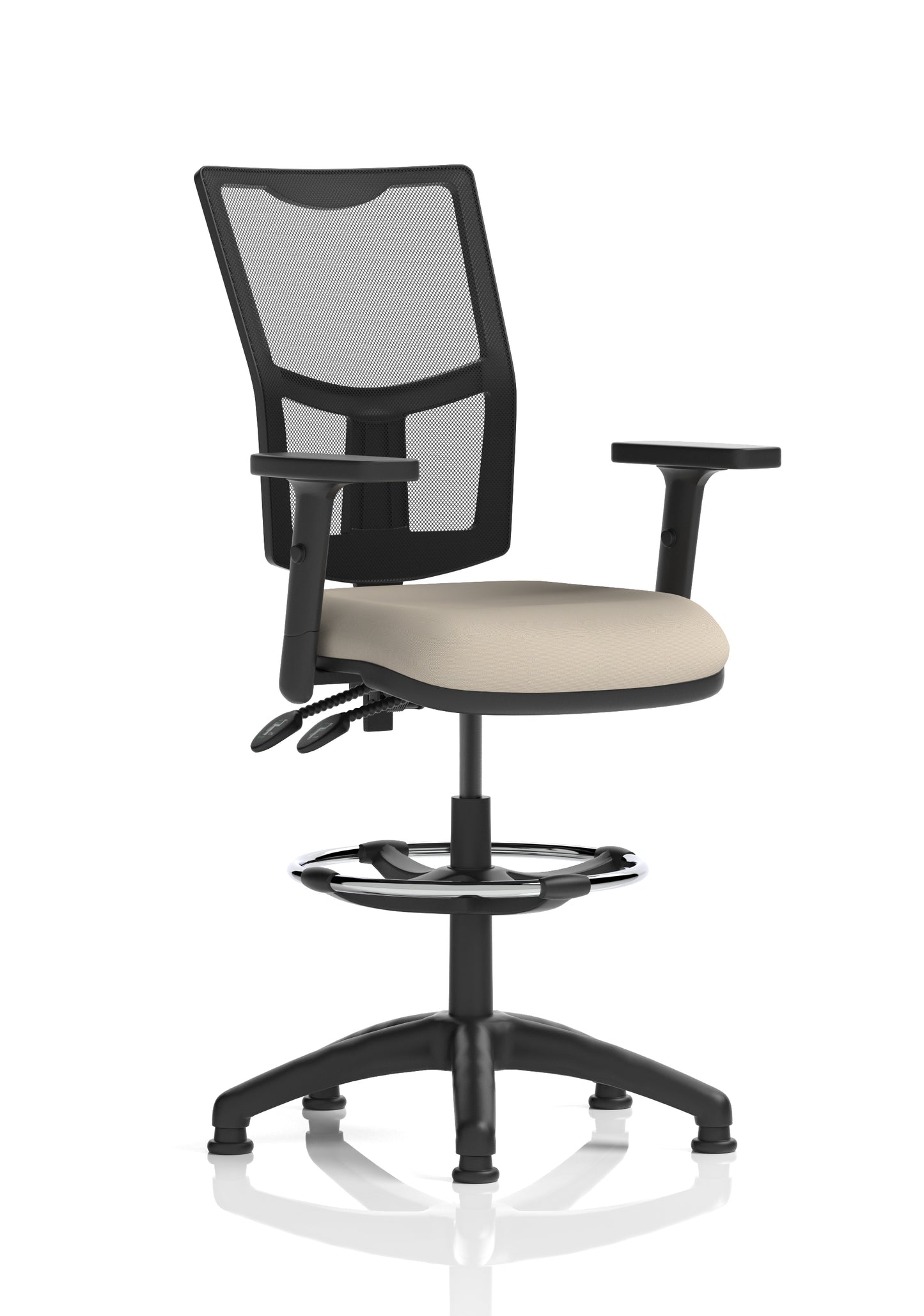 Eclipse Plus II Medium Mesh Back Task Operator Office Chair (Part 2)