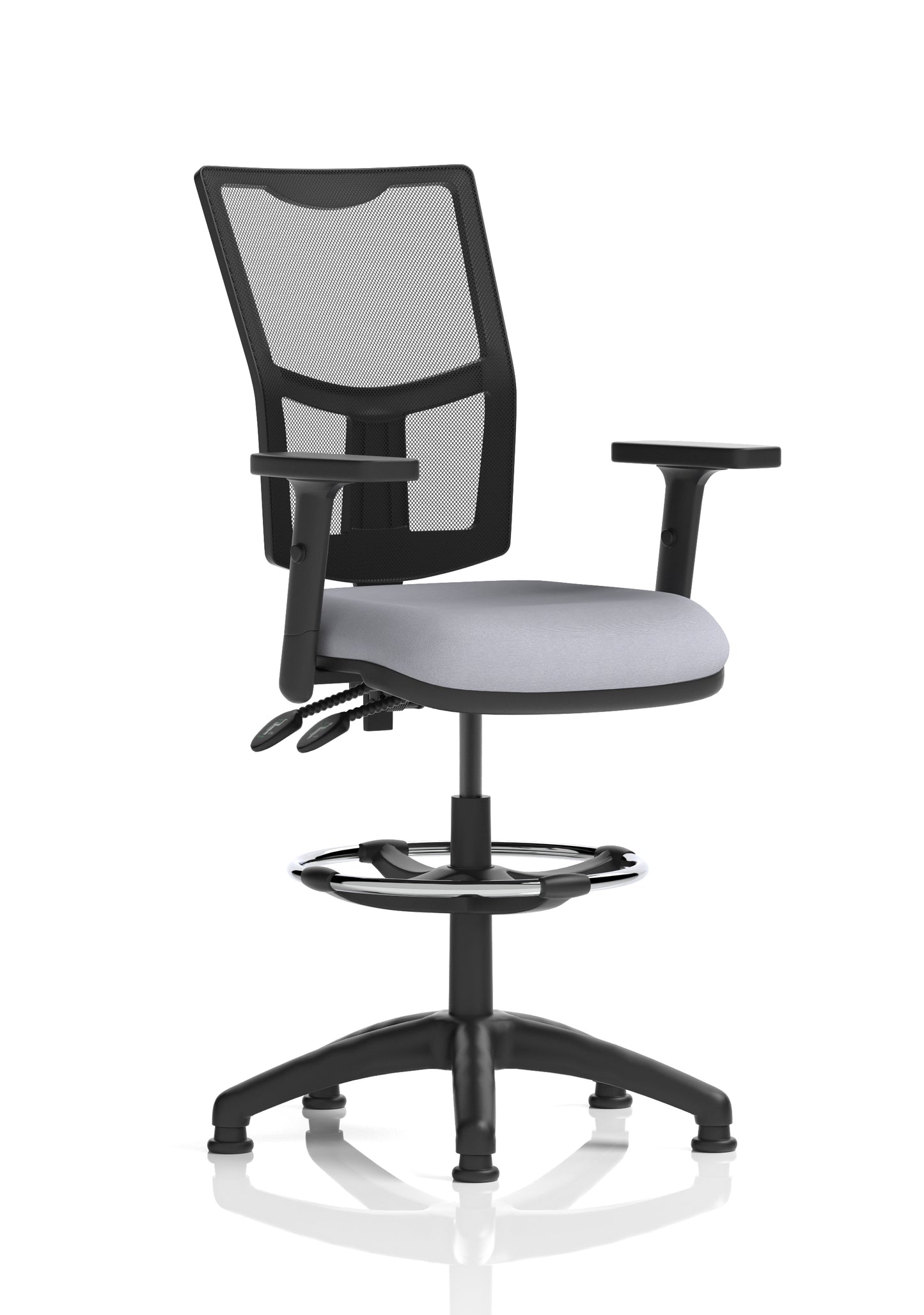Eclipse Plus II Medium Mesh Back Task Operator Office Chair (Part 2)