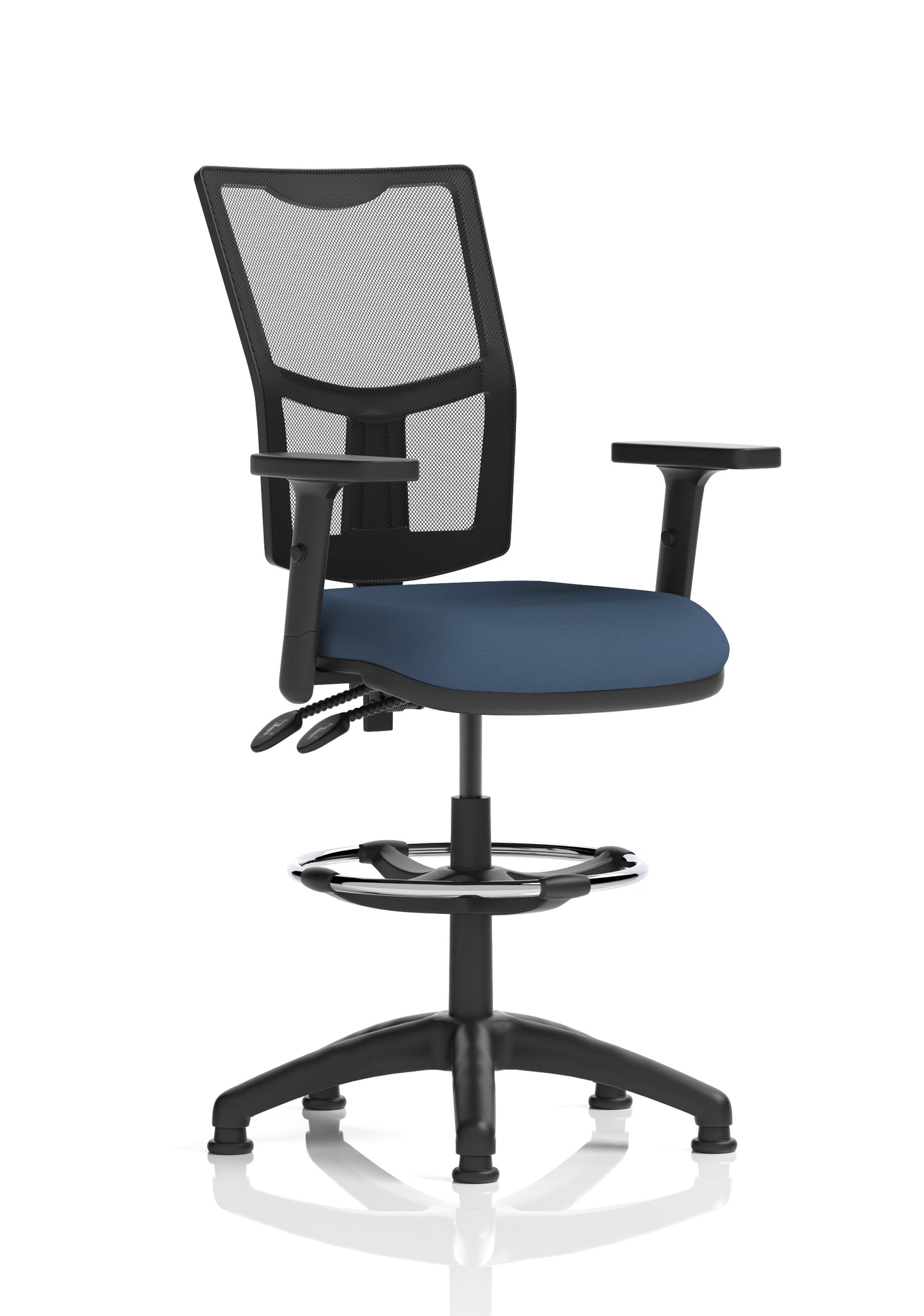 Eclipse Plus II Medium Mesh Back Task Operator Office Chair (Part 2)