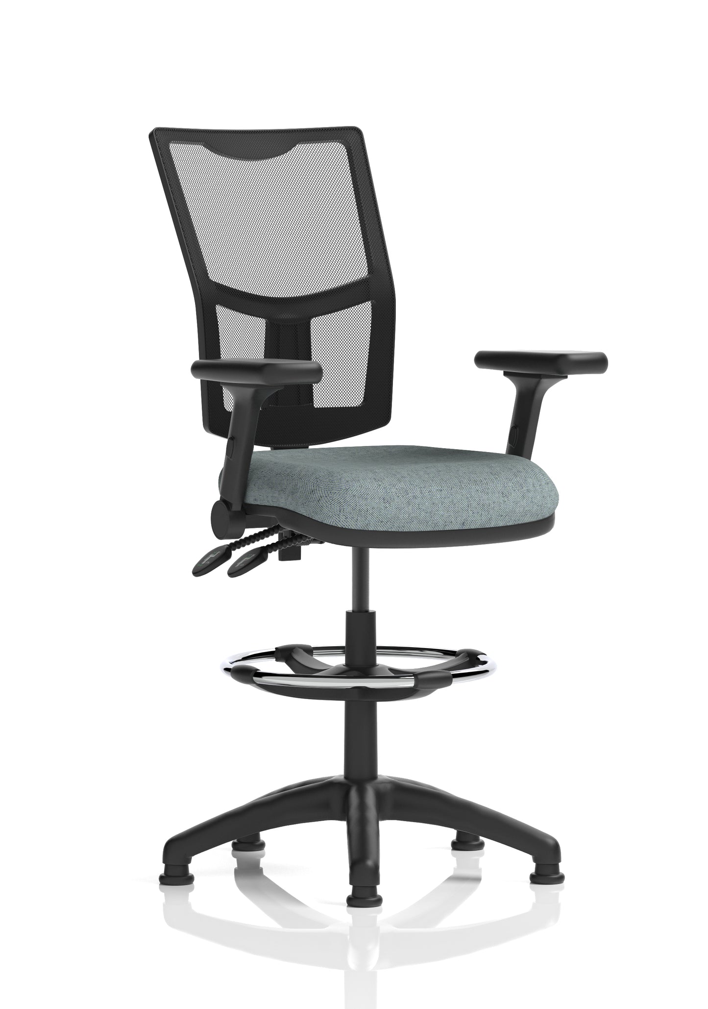 Eclipse Plus II Medium Mesh Back Task Operator Office Chair (Part 2)