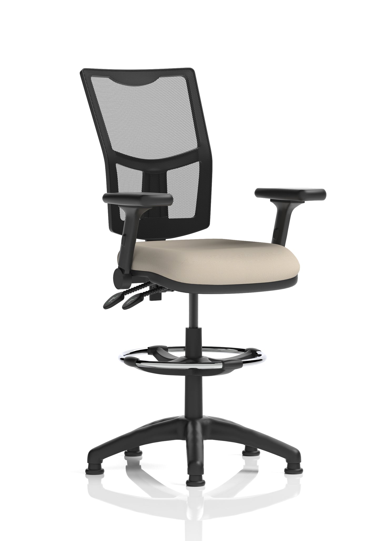 Eclipse Plus II Medium Mesh Back Task Operator Office Chair (Part 2)