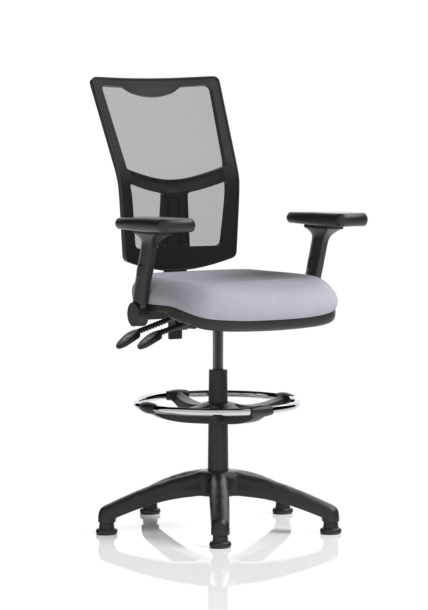 Eclipse Plus II Medium Mesh Back Task Operator Office Chair (Part 2)