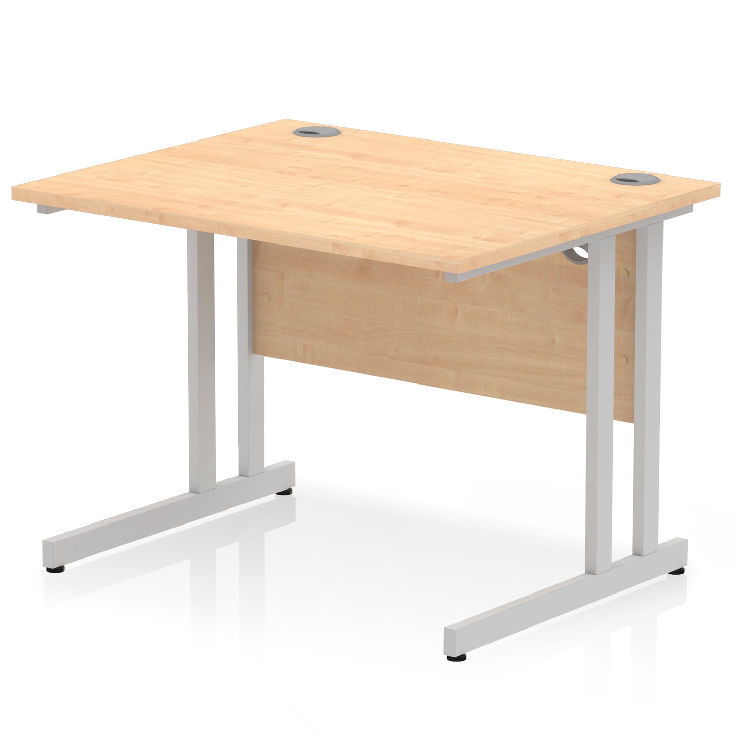 Impulse 1000mm Straight Desk Cantilever Leg