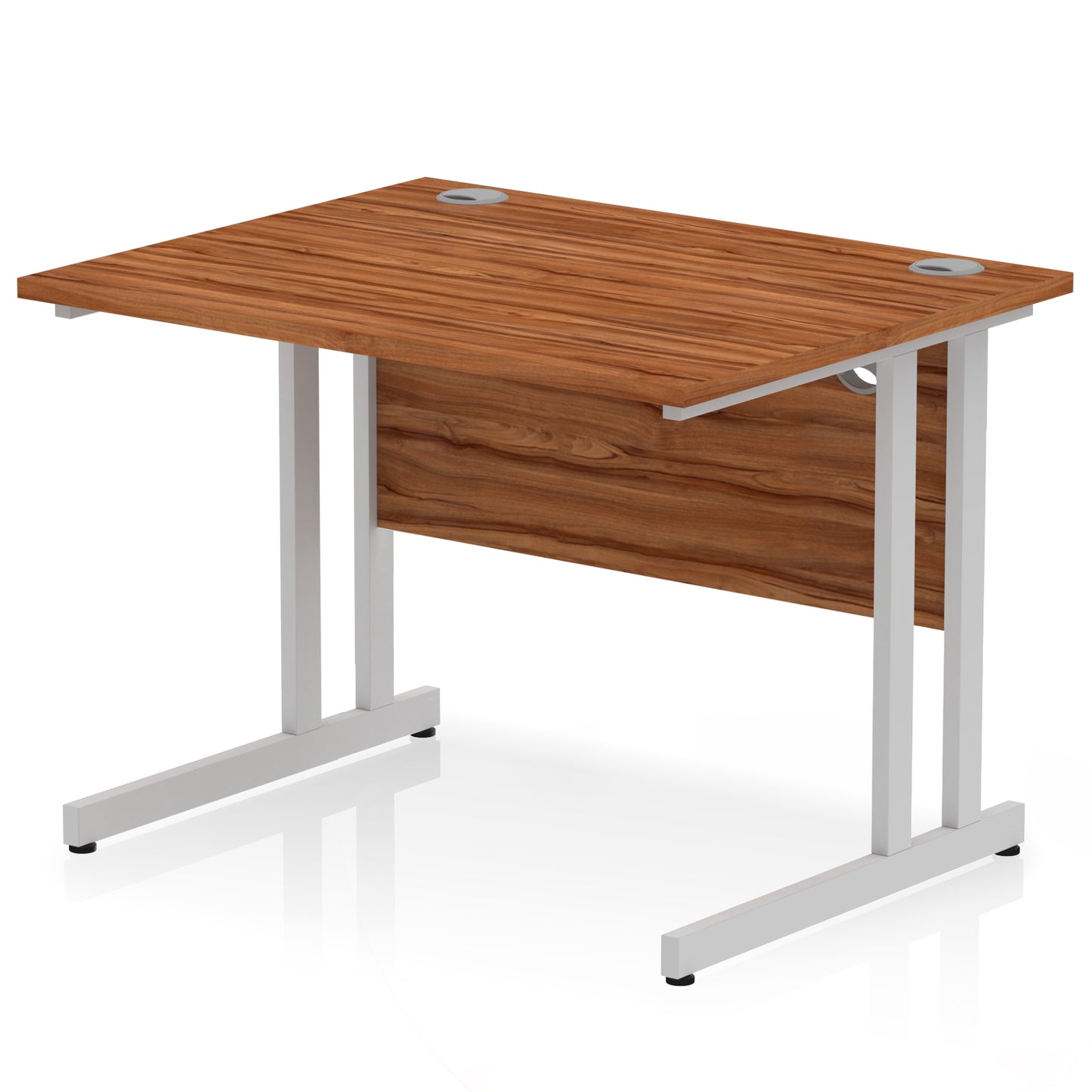 Impulse 1000mm Straight Desk Cantilever Leg