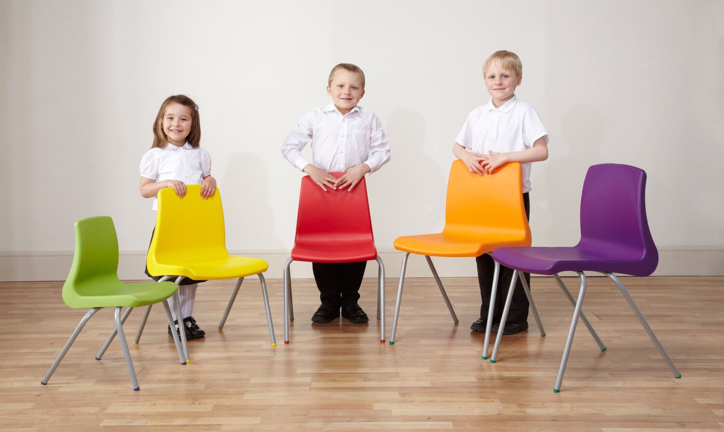 Metalliform NP Classroom Chairs Size 1 (3-4 Years)