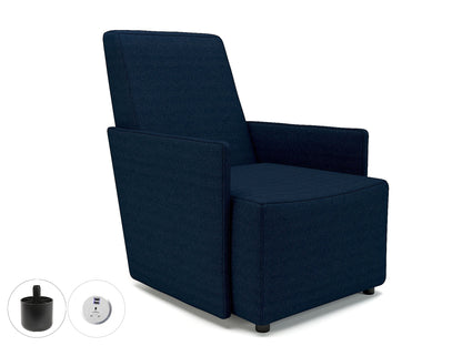 Pella 69cm Wide Armchair in Camira Era Fabric with Socket