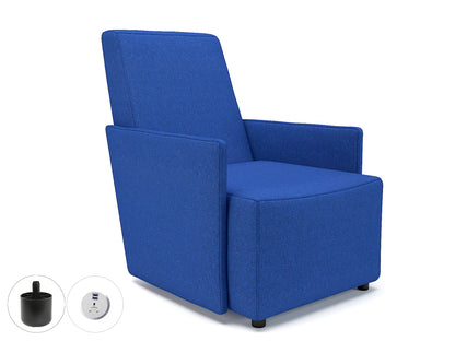 Pella 69cm Wide Armchair in Camira Era Fabric with Socket