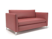 Roselle 157cm Wide Sofa in Cristina Marrone Ultima Faux Leather