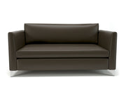 Roselle 157cm Wide Sofa in Cristina Marrone Ultima Faux Leather