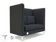 Altus 128cm Wide Privacy Booth in Warwick Dolly Fabric with or without Socket