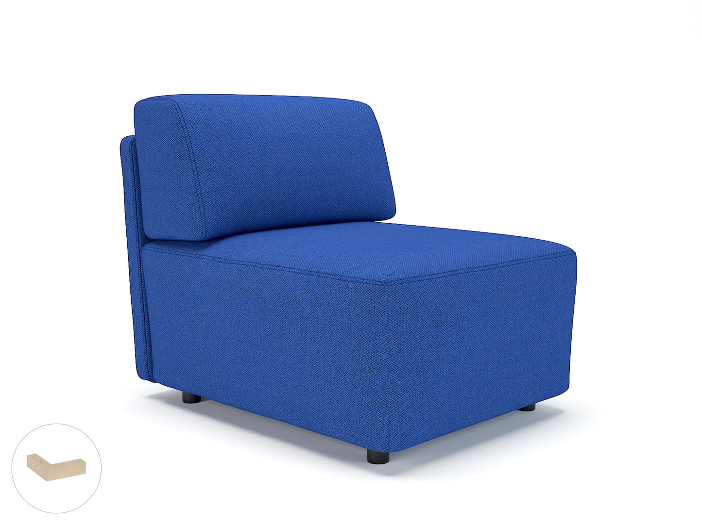 Loomis 65cm Wide Modular Unit in Camira Era Fabric