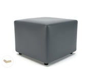Crofton 62cm Square in Cristina Marrone Ultima Faux Leather