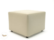 Crofton 62cm Square in Cristina Marrone Ultima Faux Leather